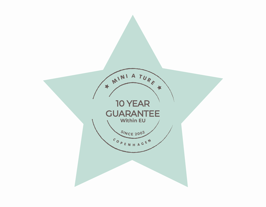 MINI A TUREs 10 års garanti ikon