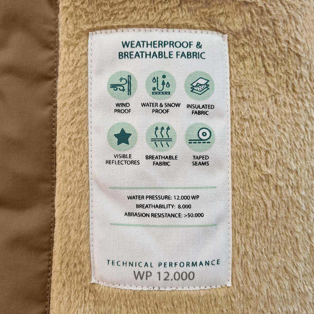 MATVIKANA fleeceforet vinterjakke. GRS