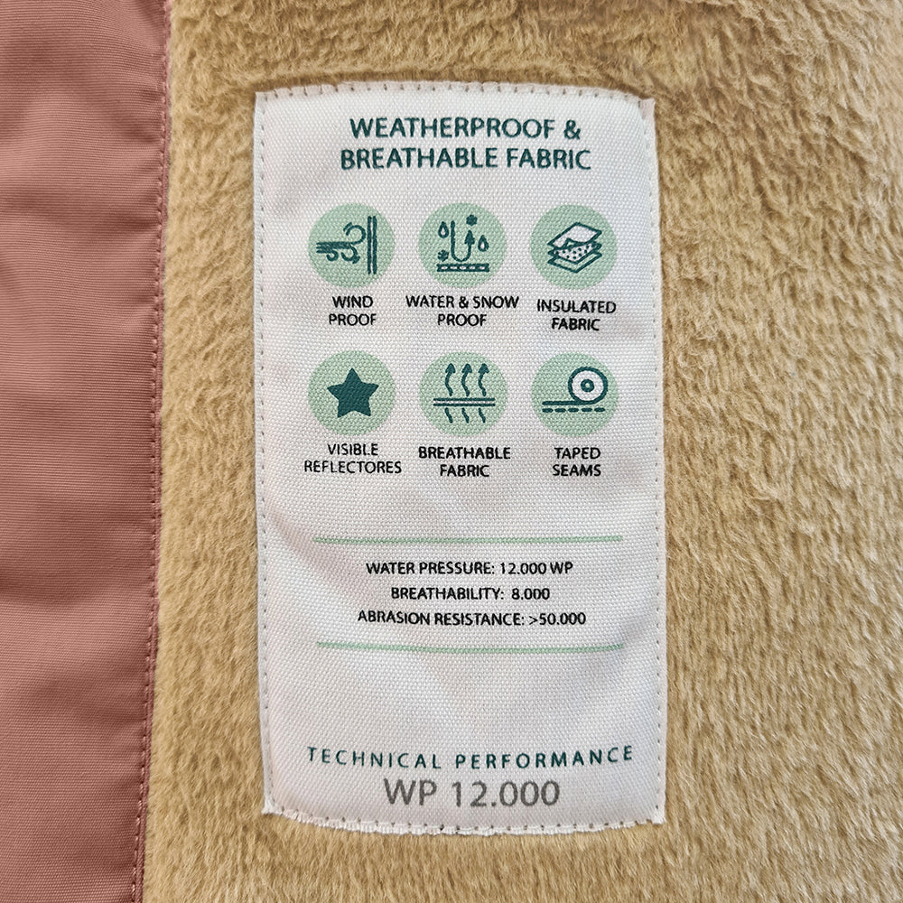 MATVIKANA fleeceforet vinterjakke. GRS