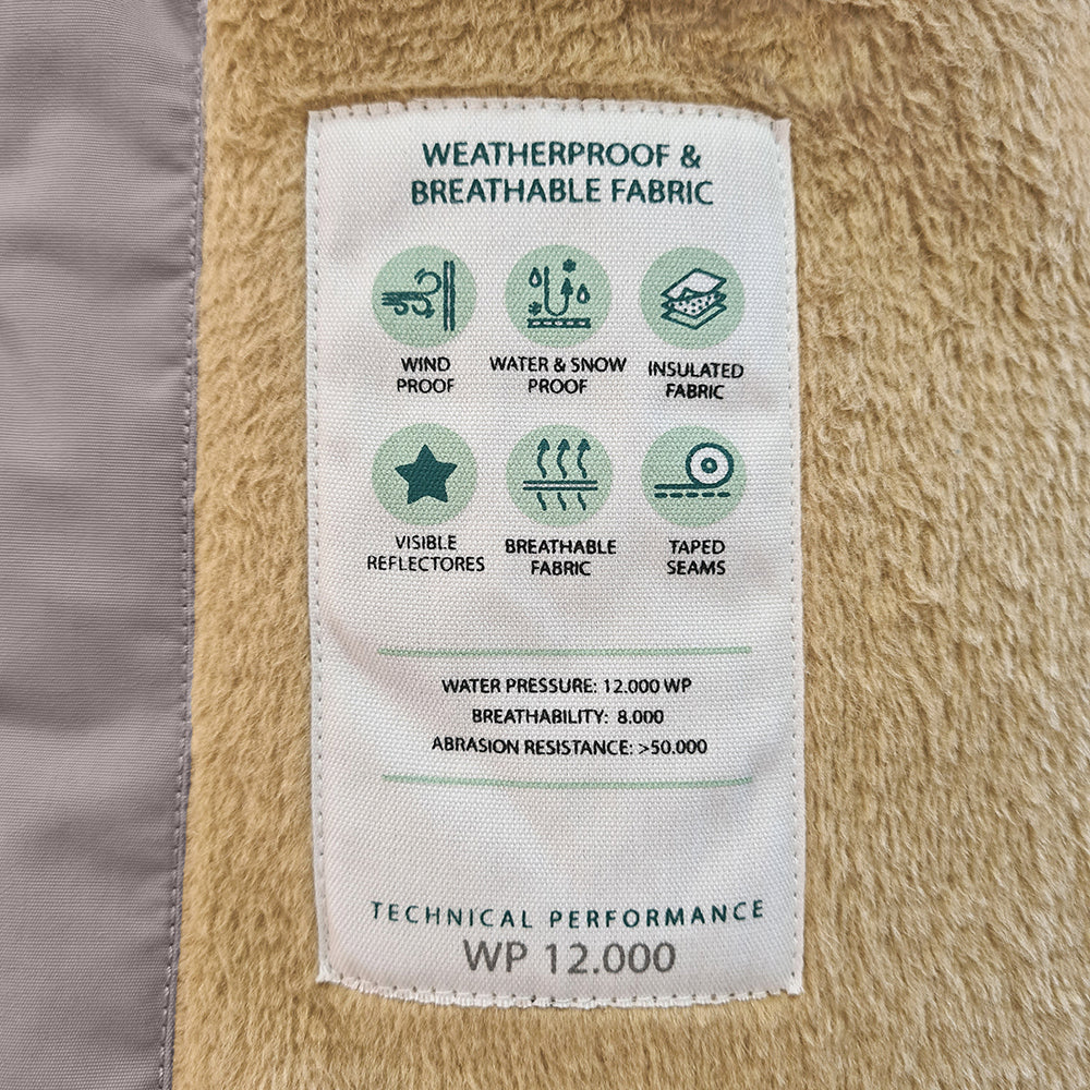 MATVIKANA fleeceforet vinterjakke. GRS