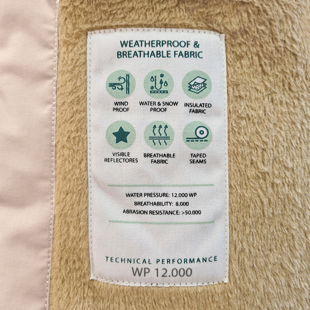 MATVENCASTA fleeceforet vinterjakke pels. GRS