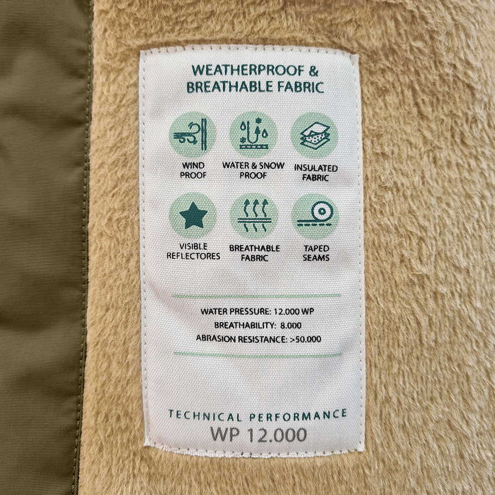 MATVENCASTA fleeceforet vinterjakke pels. GRS
