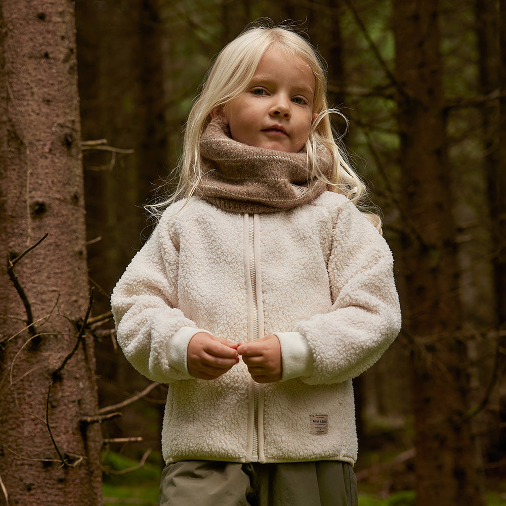 MATSALEH teddyfleece jakke. GRS