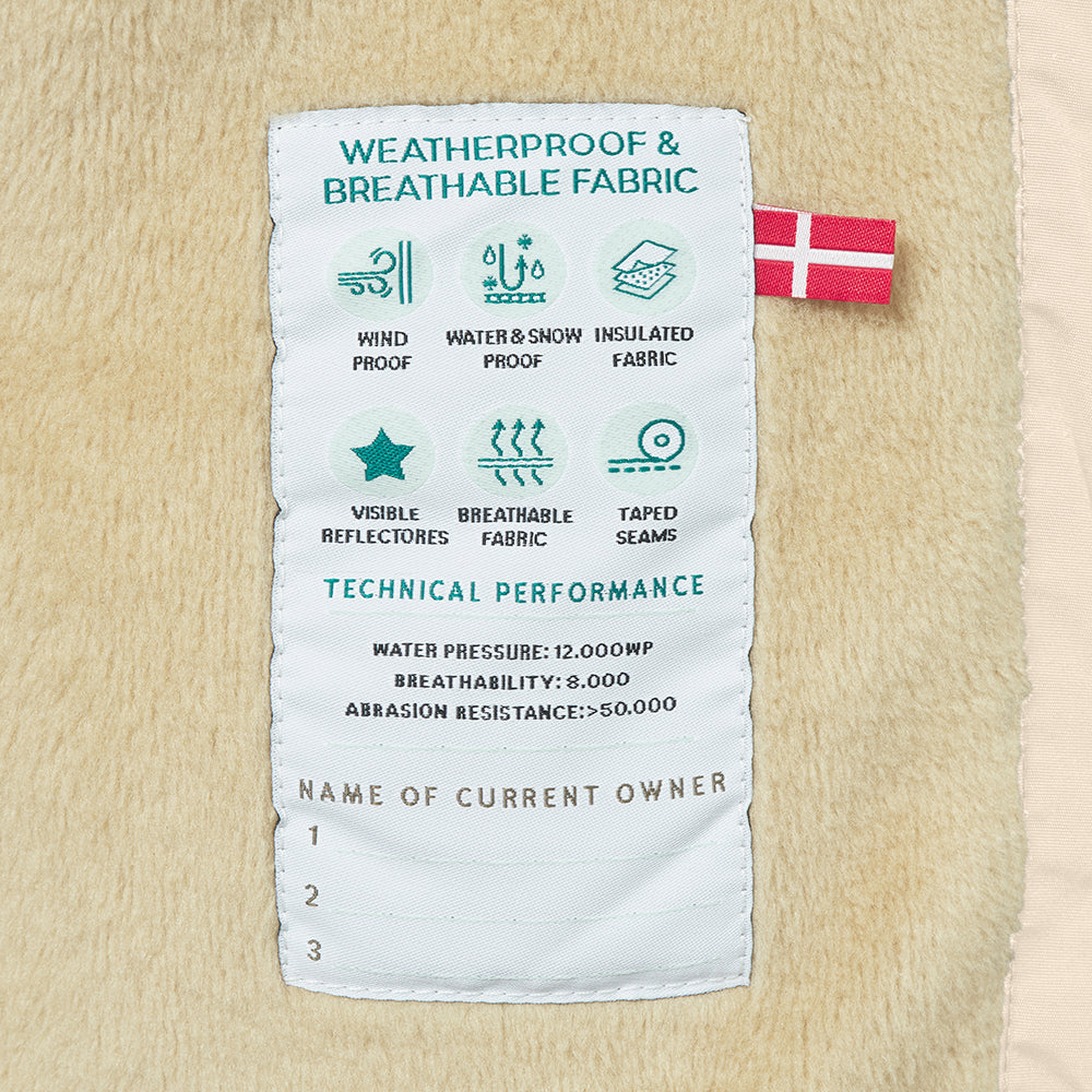 MATWALLY fleeceforet vinterjakke. GRS