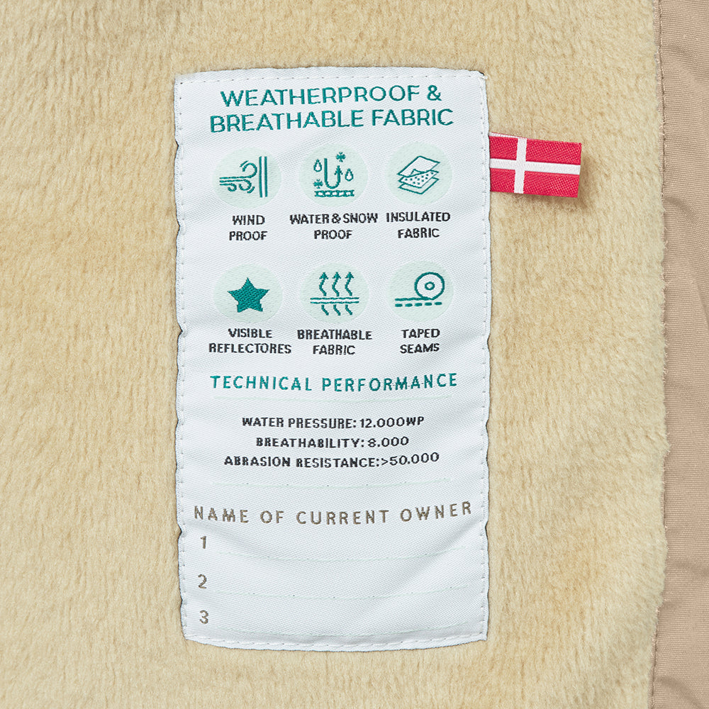 MATWALLY fleeceforet vinterjakke. GRS