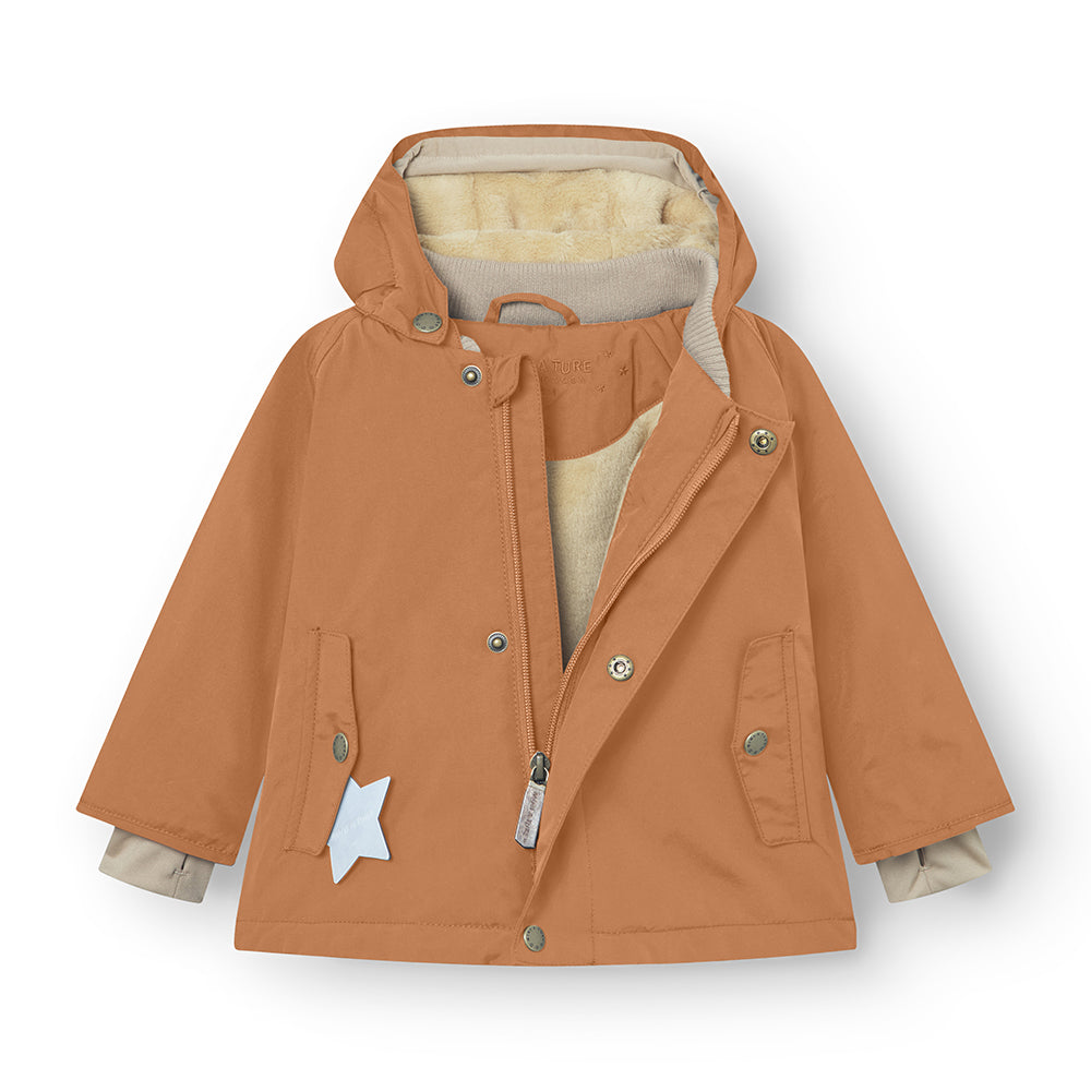 MATWALLY fleeceforet vinterjakke. GRS