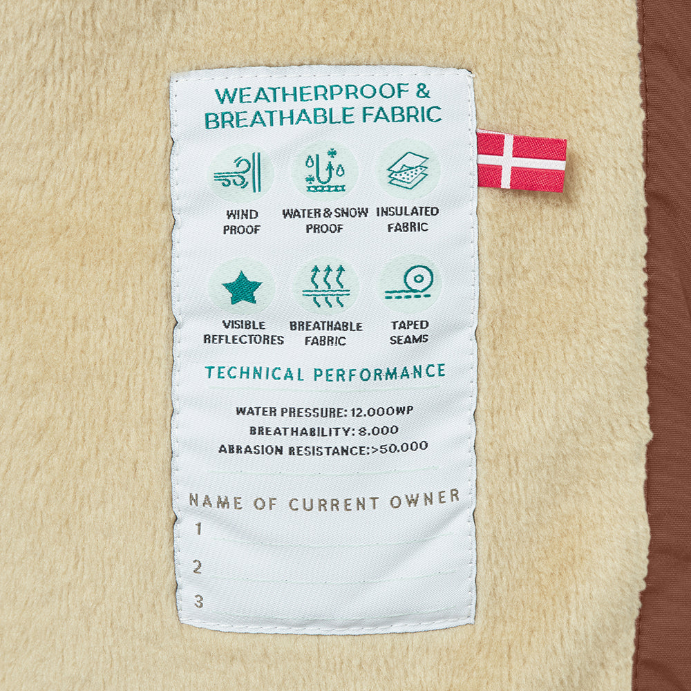 MATWALLY fleeceforet vinterjakke. GRS