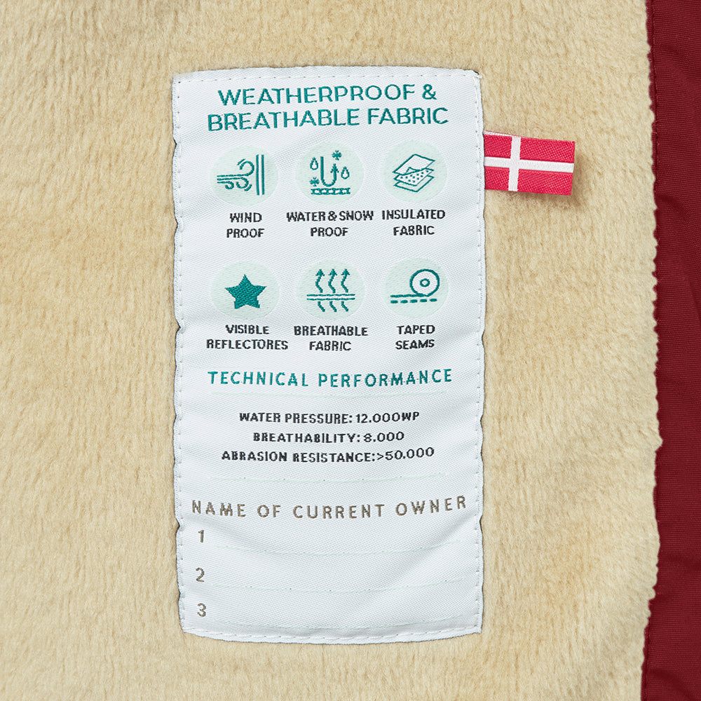 MATWALLY fleeceforet vinterjakke. GRS