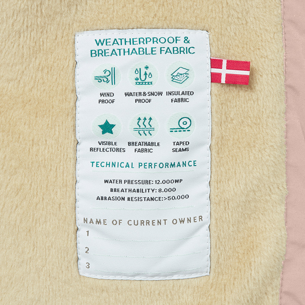 MATWALLY fleeceforet vinterjakke. GRS