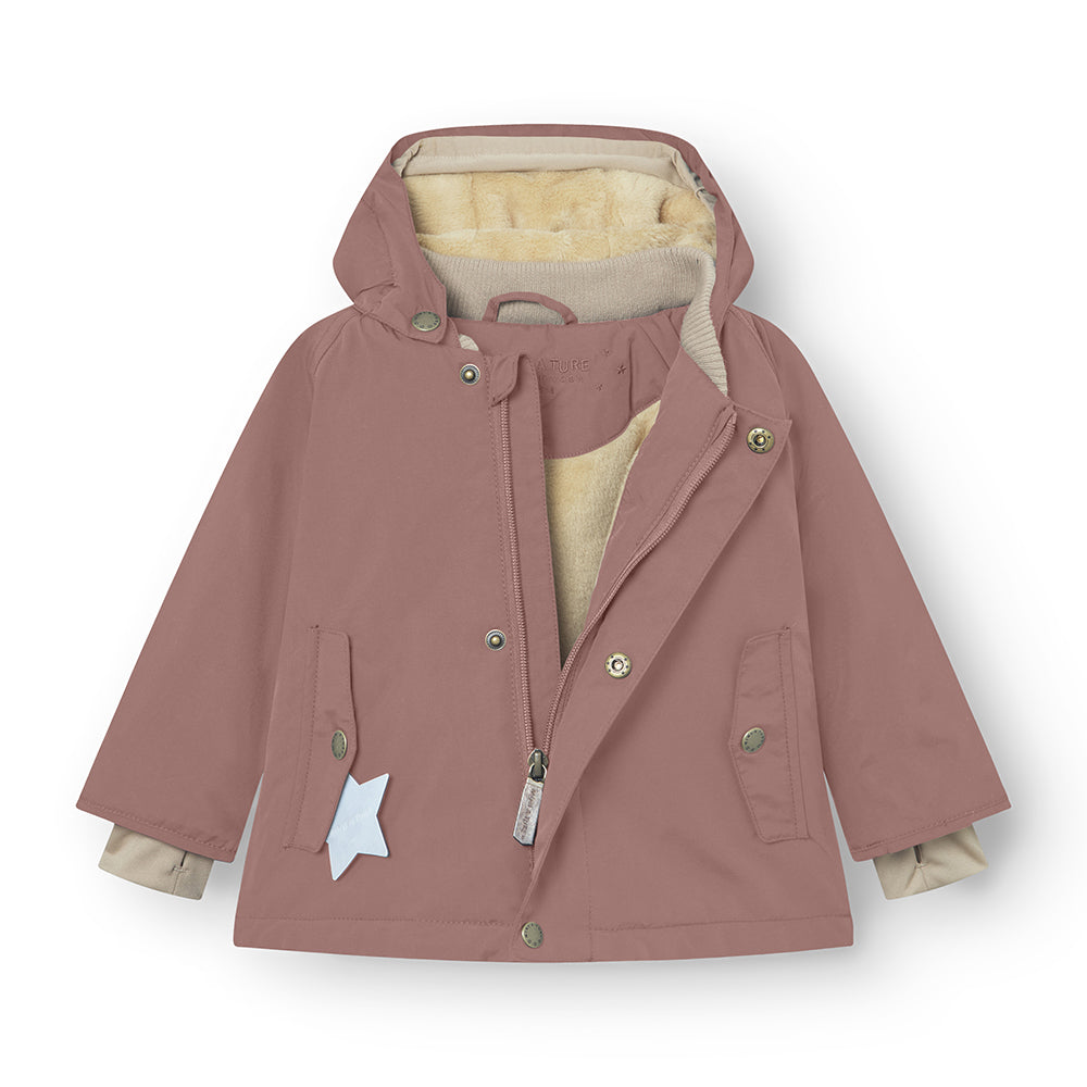 MATWALLY fleeceforet vinterjakke. GRS