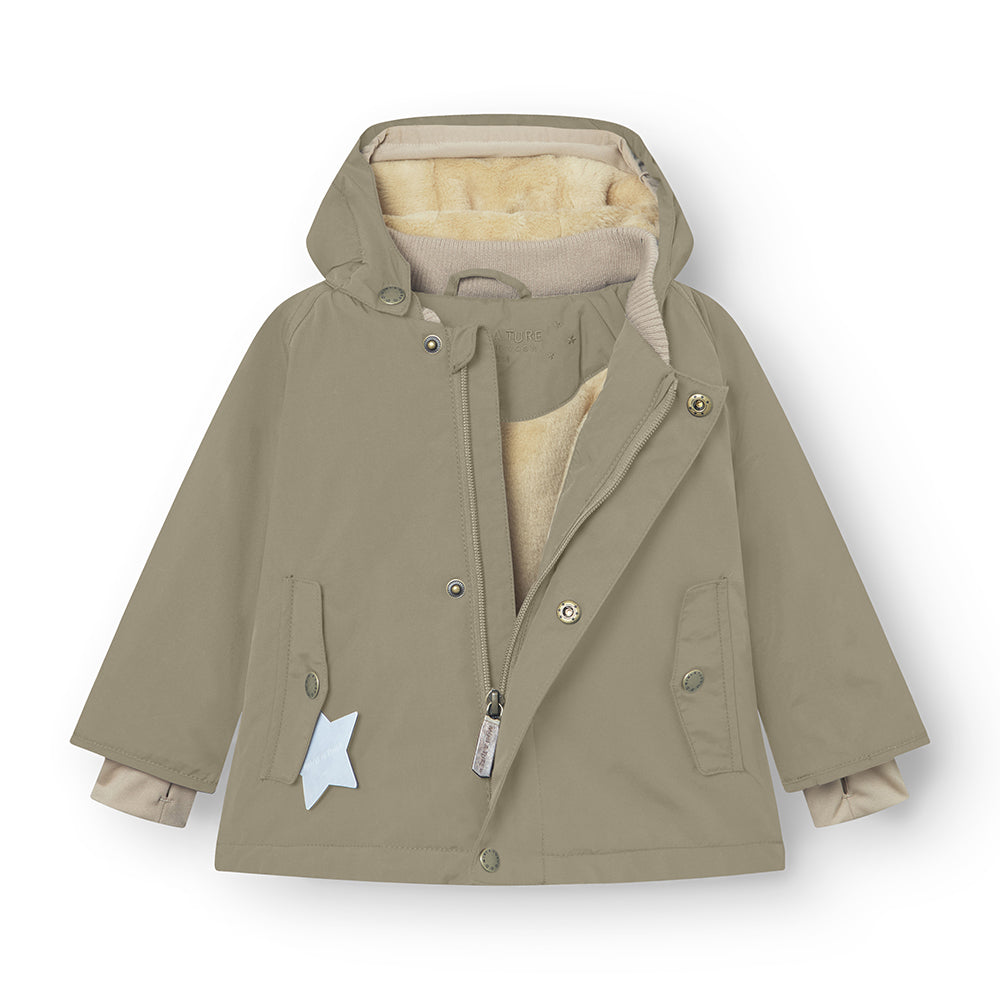 MATWALLY fleeceforet vinterjakke. GRS