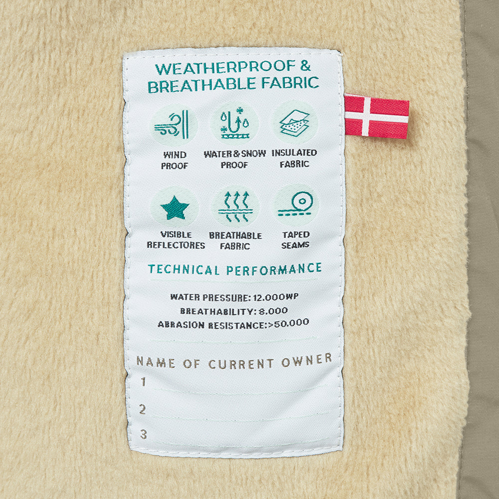 MATWALLY fleeceforet vinterjakke. GRS