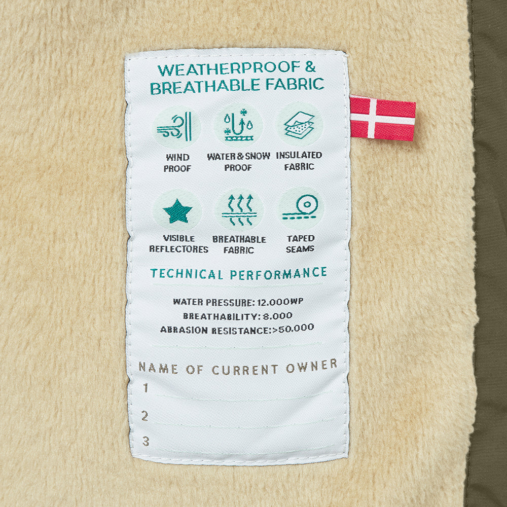 MATWALLY fleeceforet vinterjakke. GRS