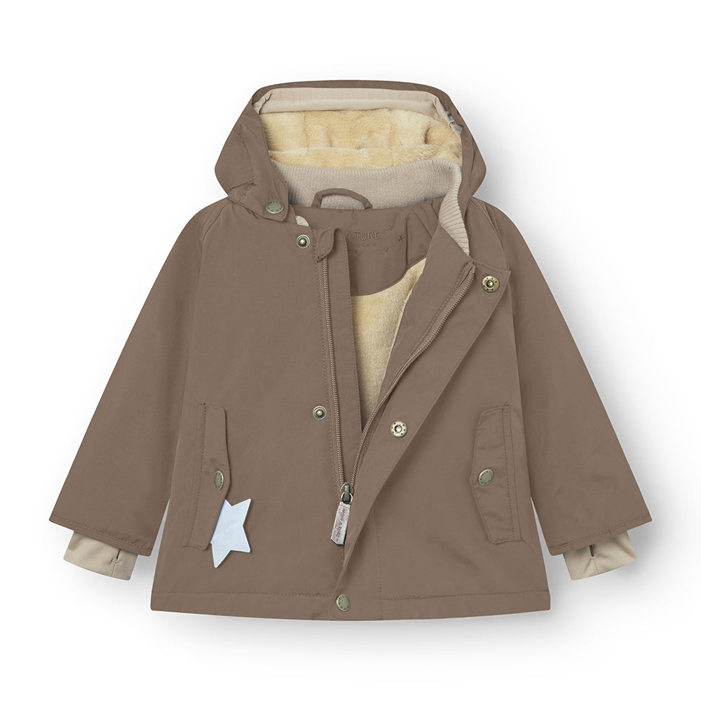 MATWALLY fleeceforet vinterjakke. GRS