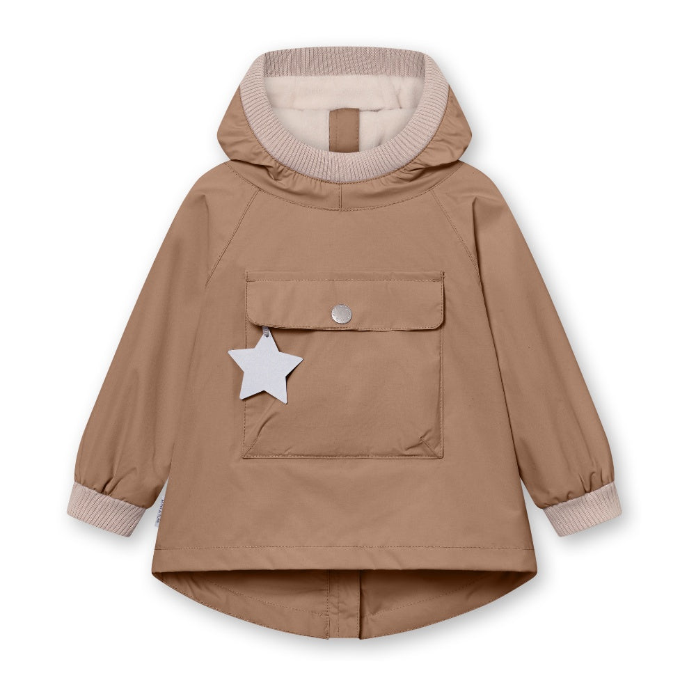 MATBABYVITO fleeceforet forårs anorak. GRS