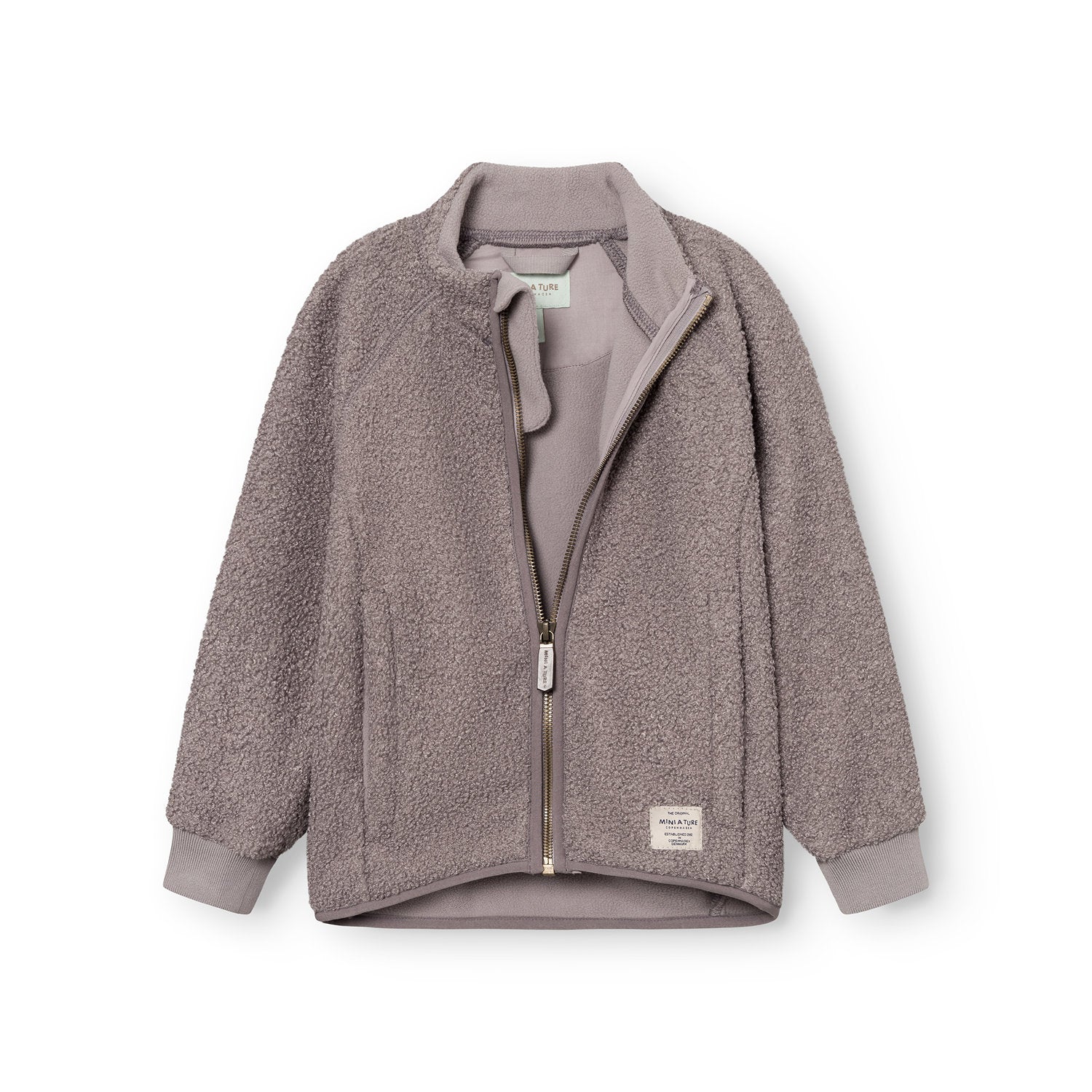 MATCEDRIC teddyfleece jakke. GRS