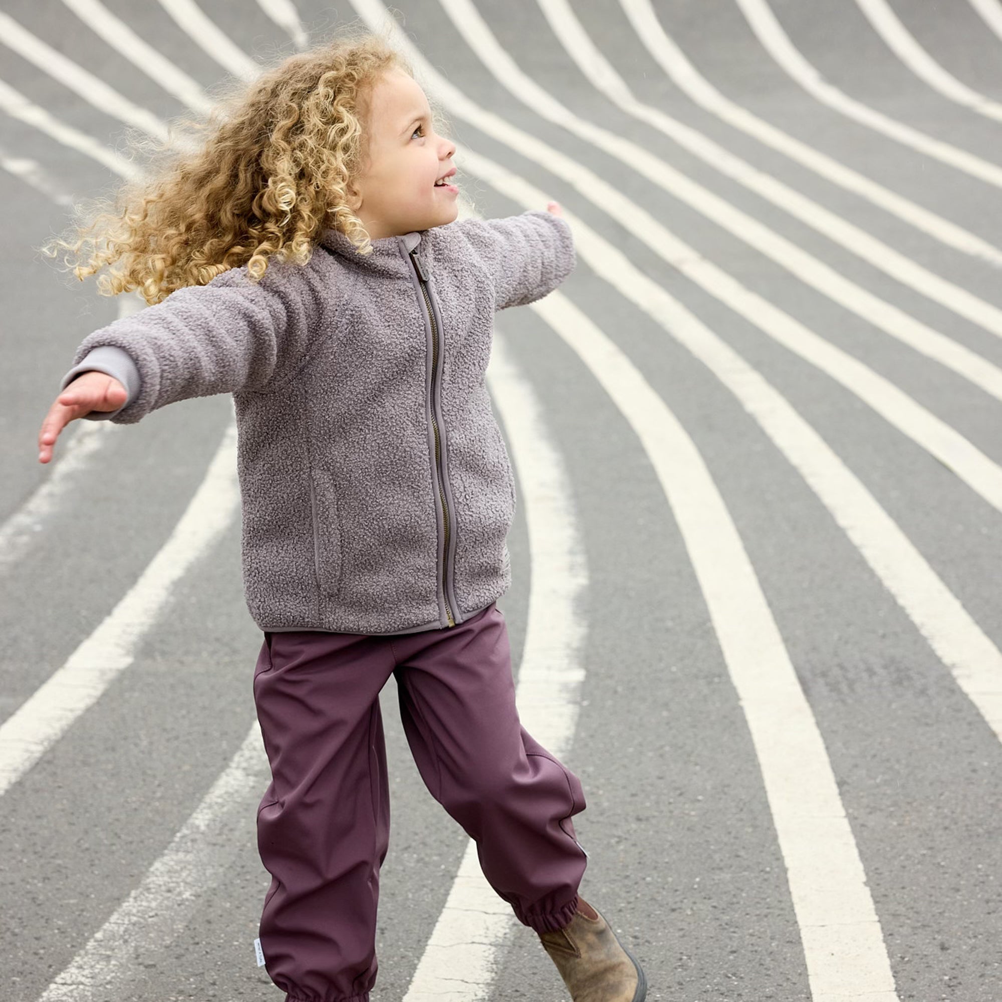 MATCEDRIC teddyfleece jakke. GRS