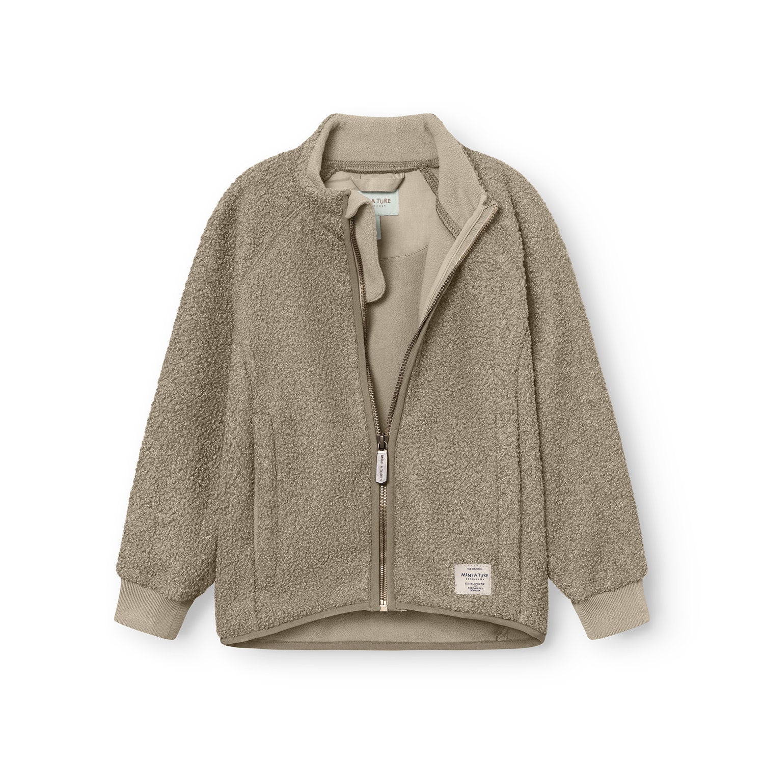 MATCEDRIC teddyfleece jakke. GRS