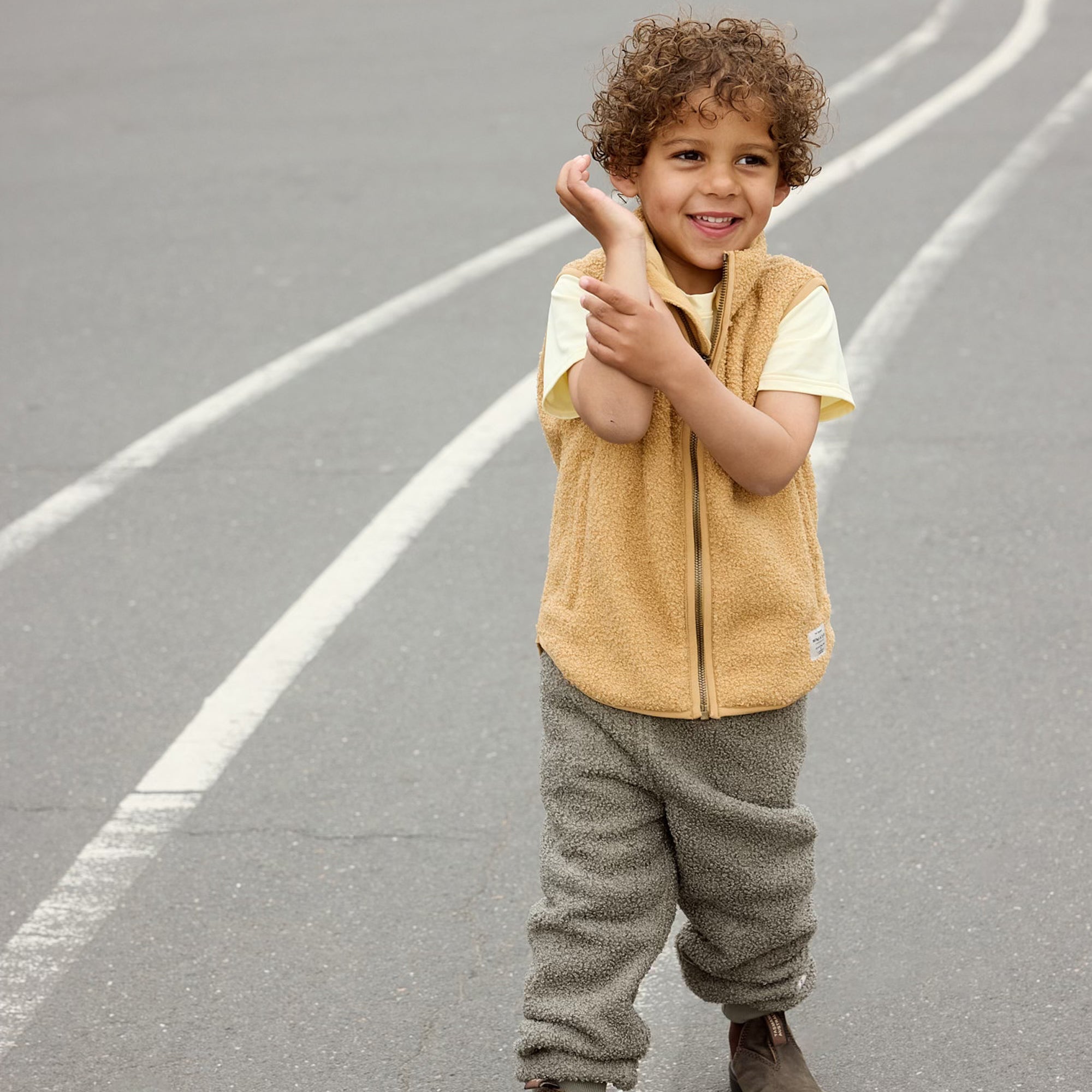 MATVALUR teddyfleece bukser. GRS