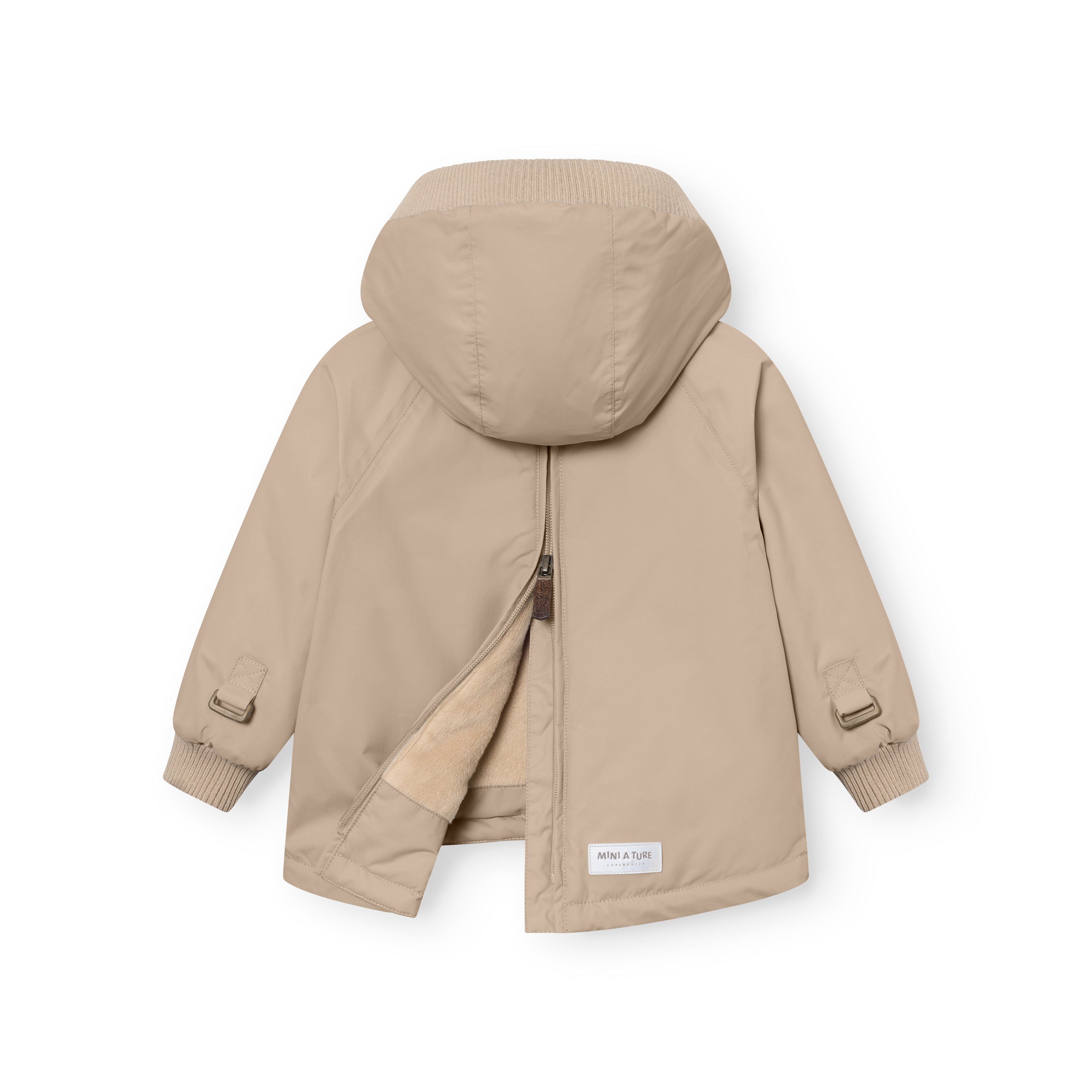 MATBABYWEN fleeceforet vinter anorak. GRS