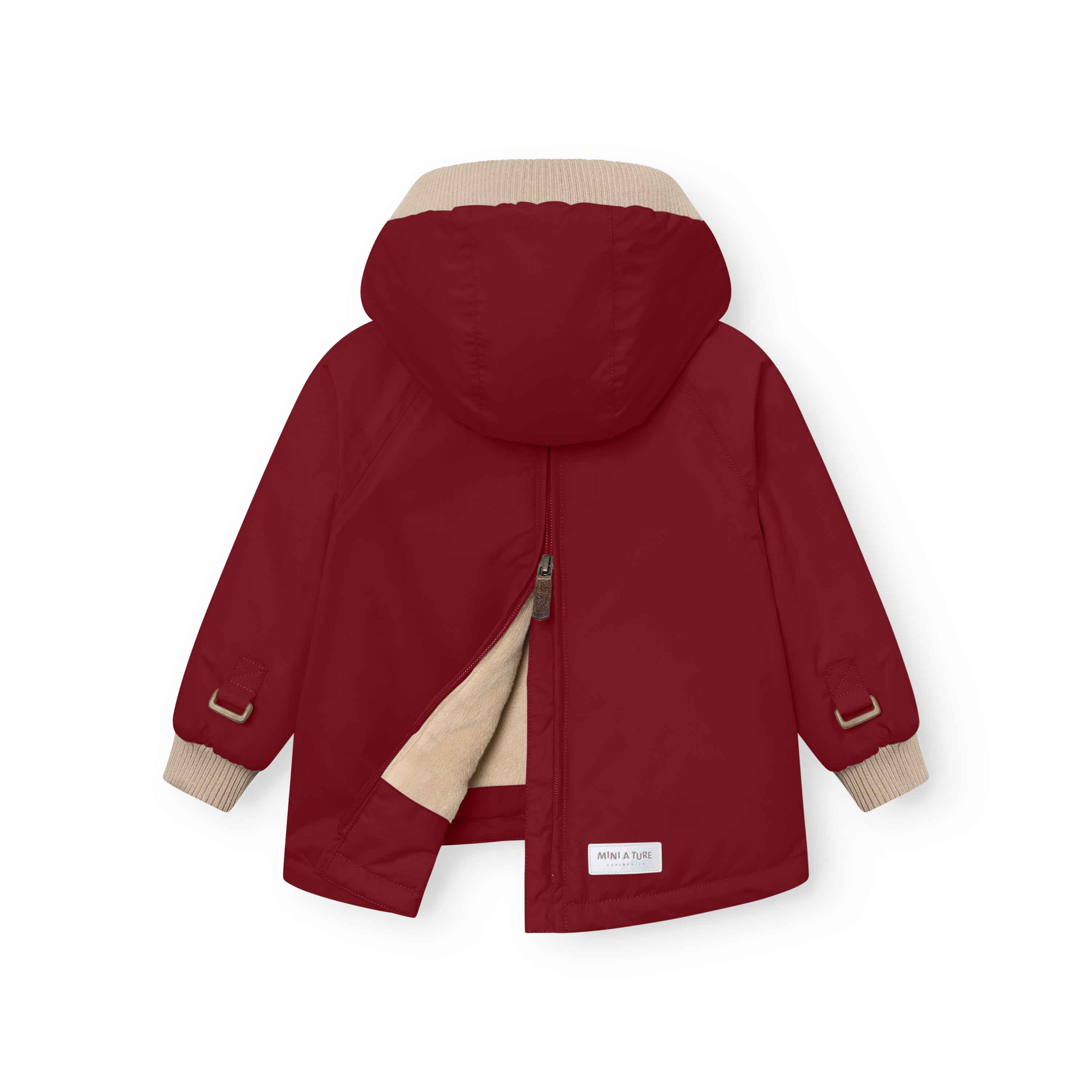 MATBABYWEN fleeceforet vinter anorak. GRS