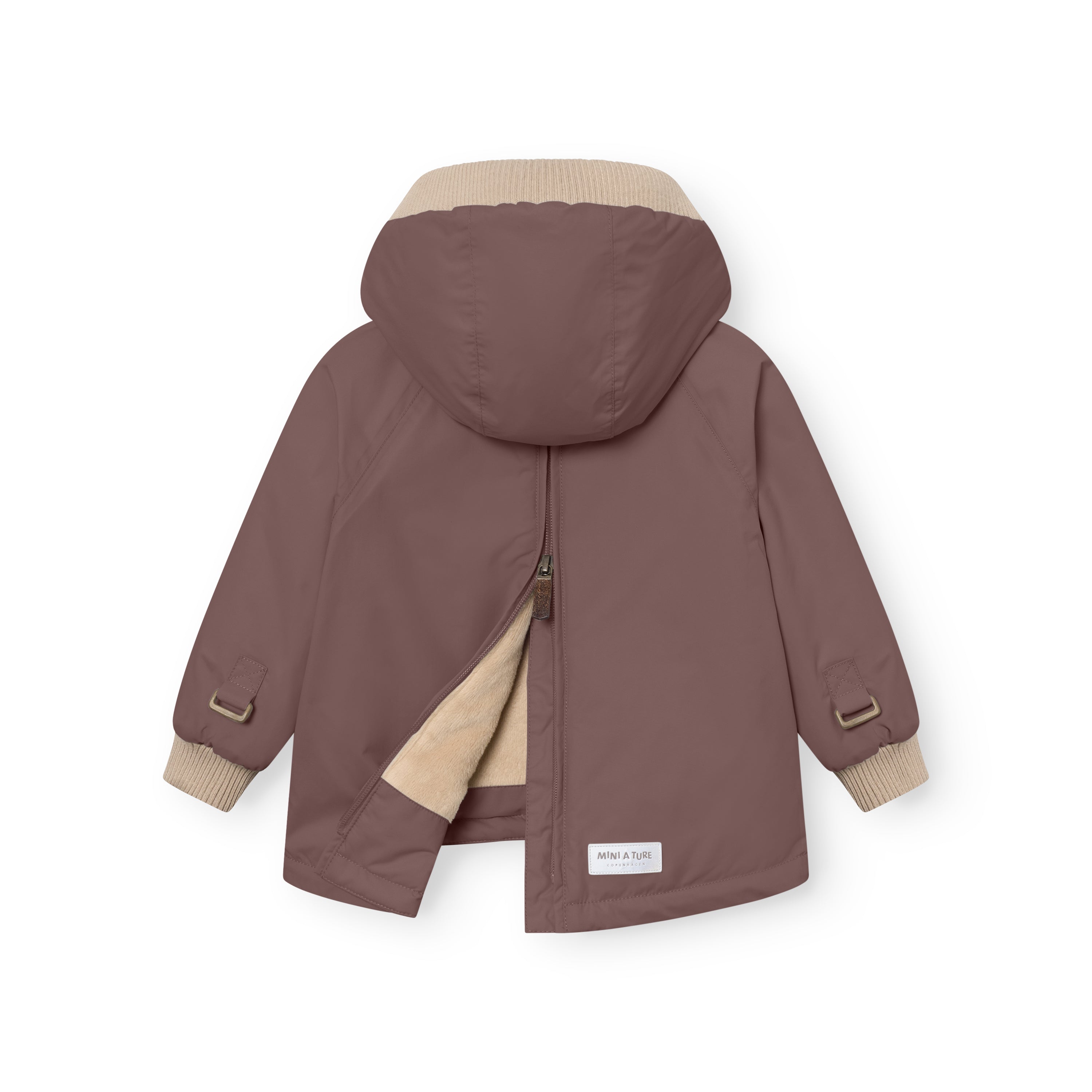 MATBABYWEN fleeceforet vinter anorak. GRS