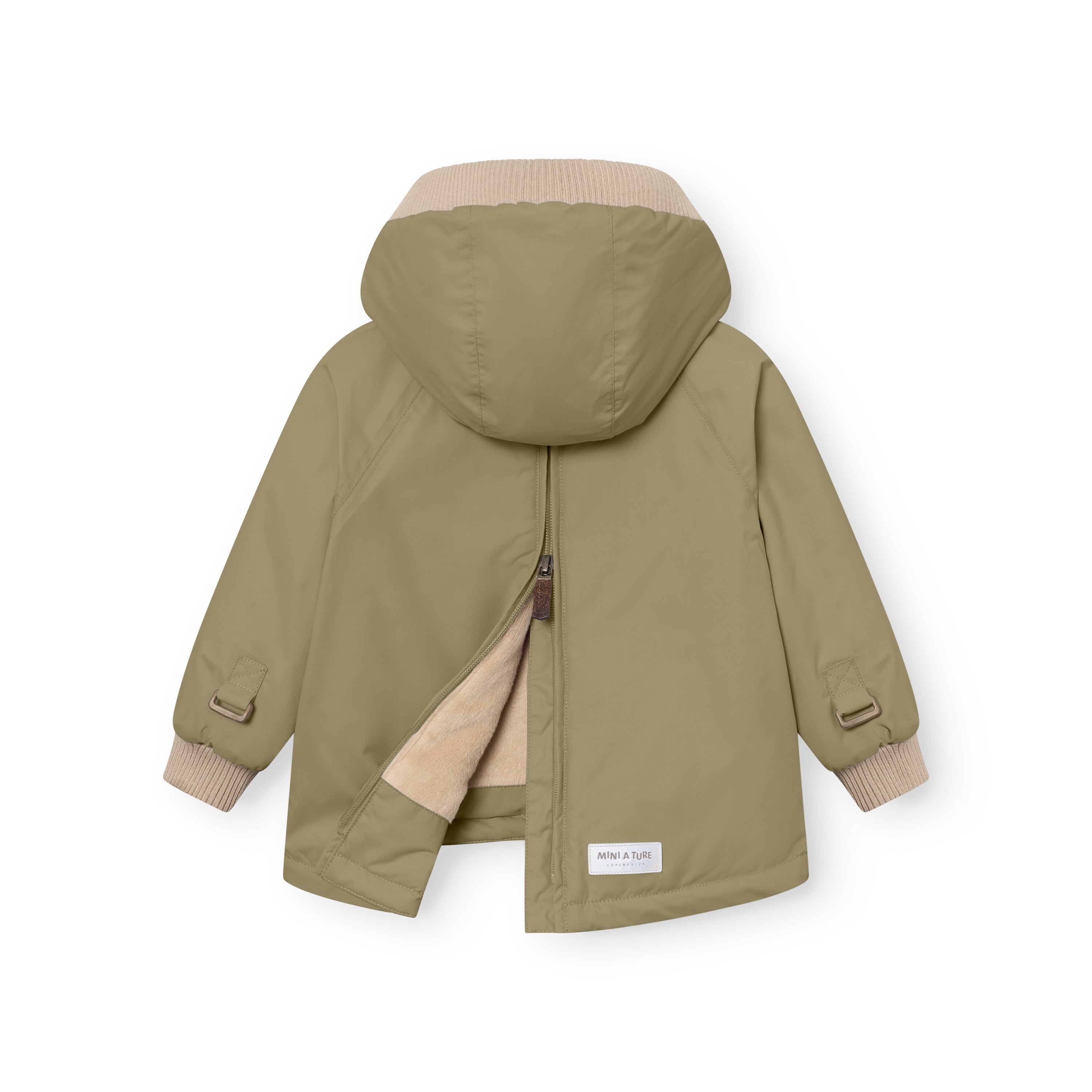 MATBABYWEN fleeceforet vinter anorak. GRS
