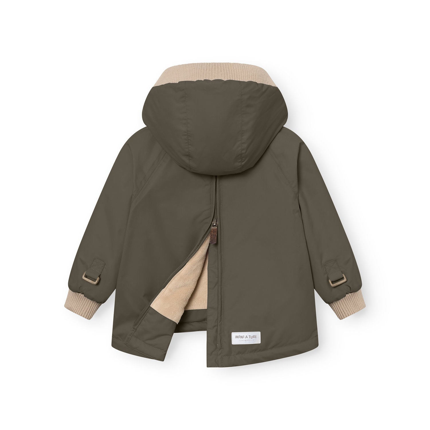 MATBABYWEN fleeceforet vinter anorak. GRS