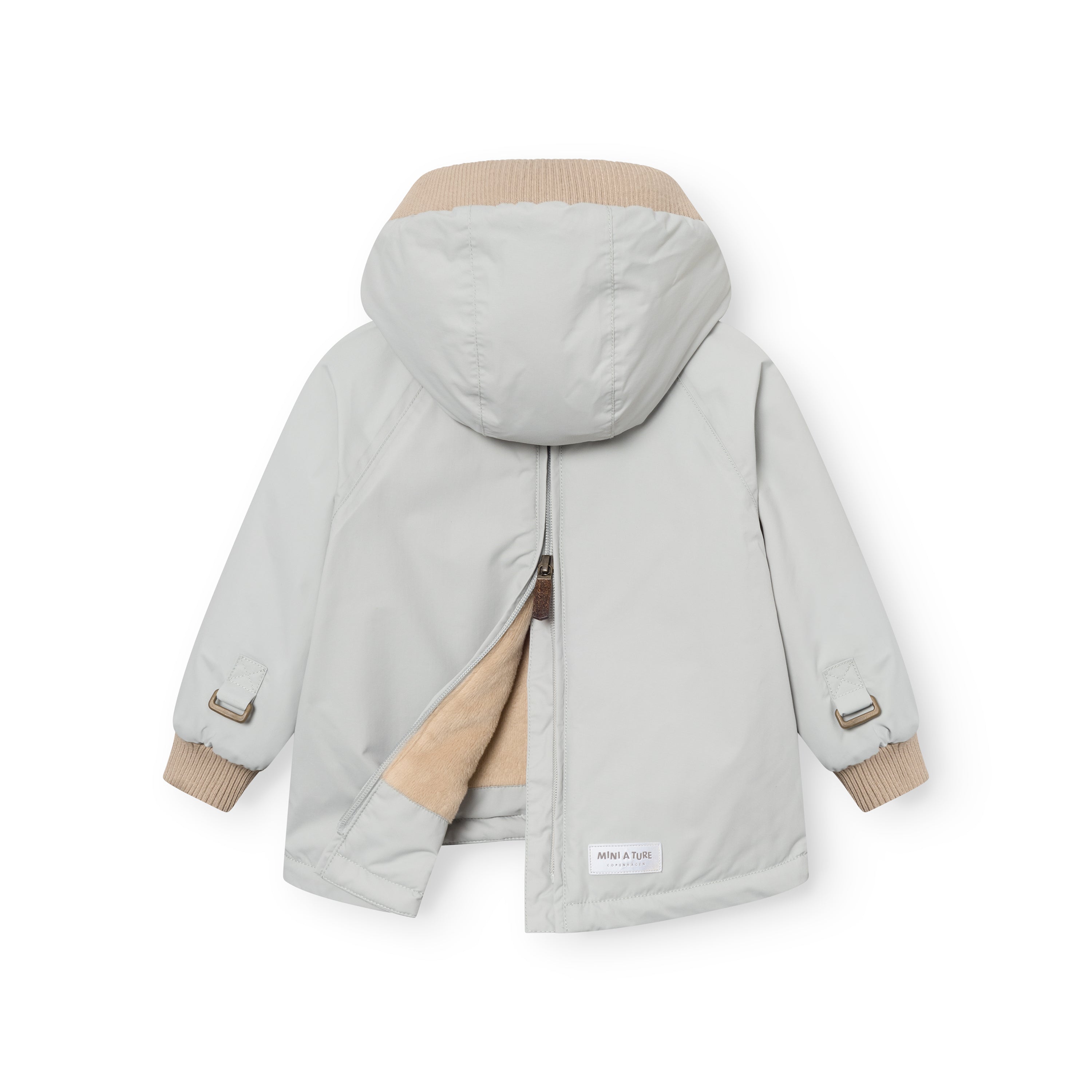 MATBABYWEN fleeceforet vinter anorak. GRS