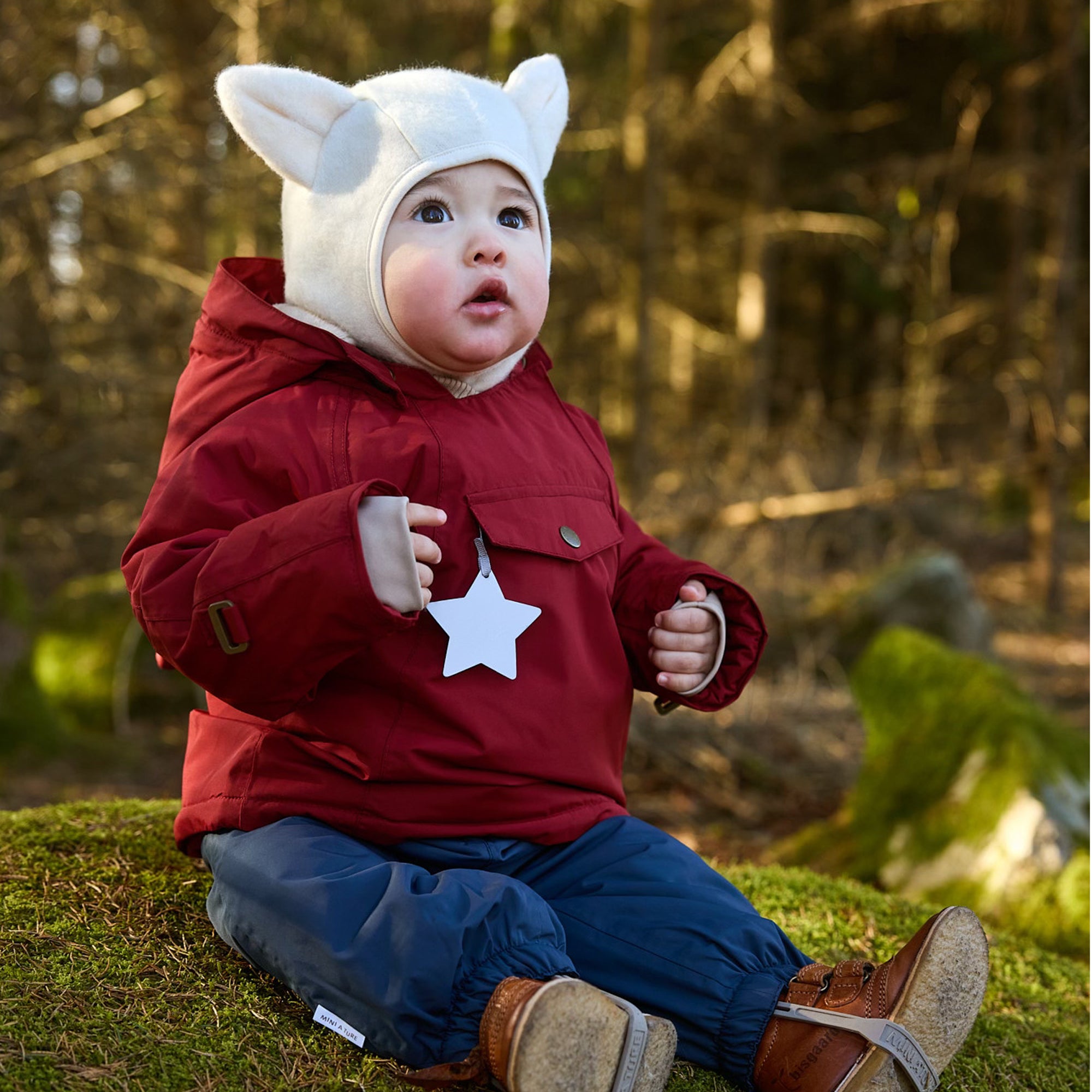 MATWANG fleeceforet vinterjakke. GRS