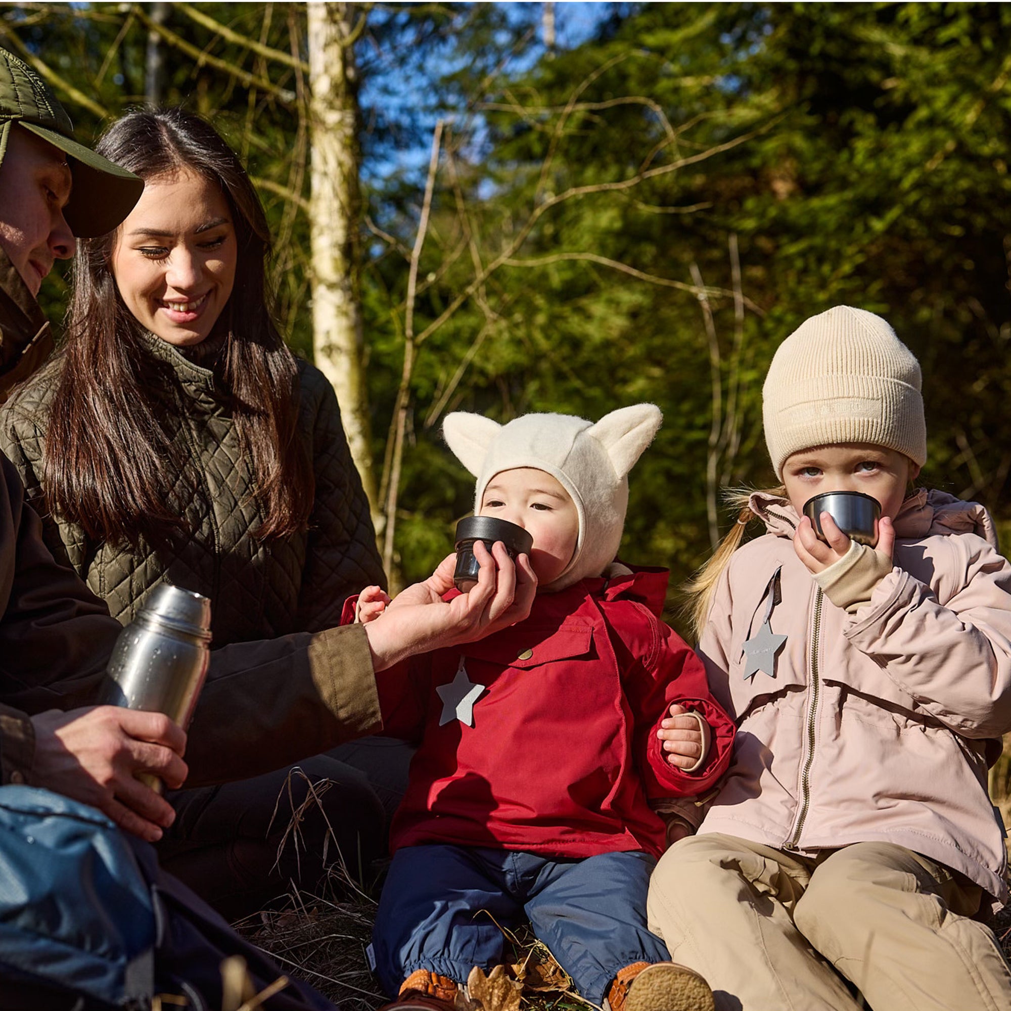 MATWANG fleeceforet vinterjakke. GRS