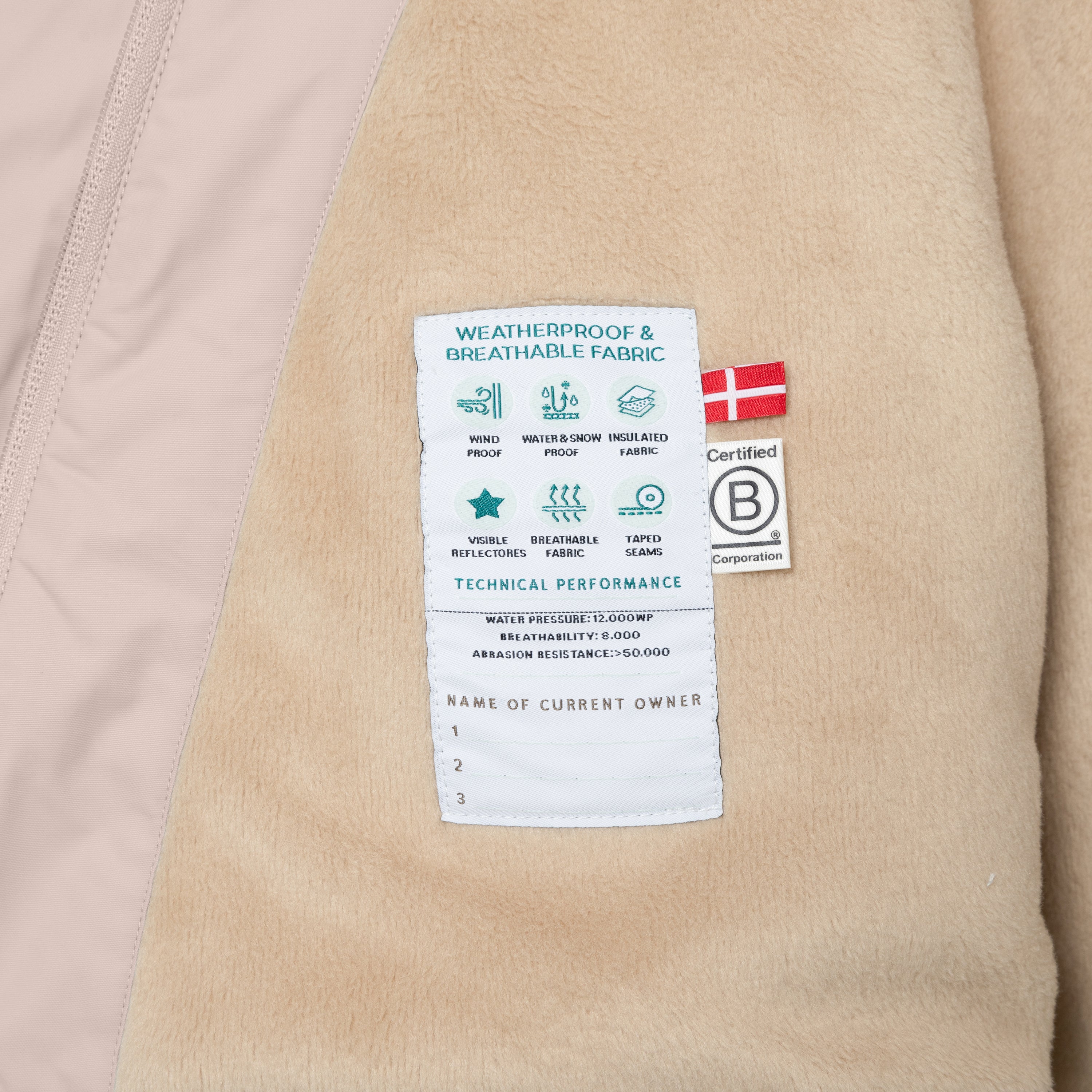 MATWANG fleeceforet vinterjakke. GRS