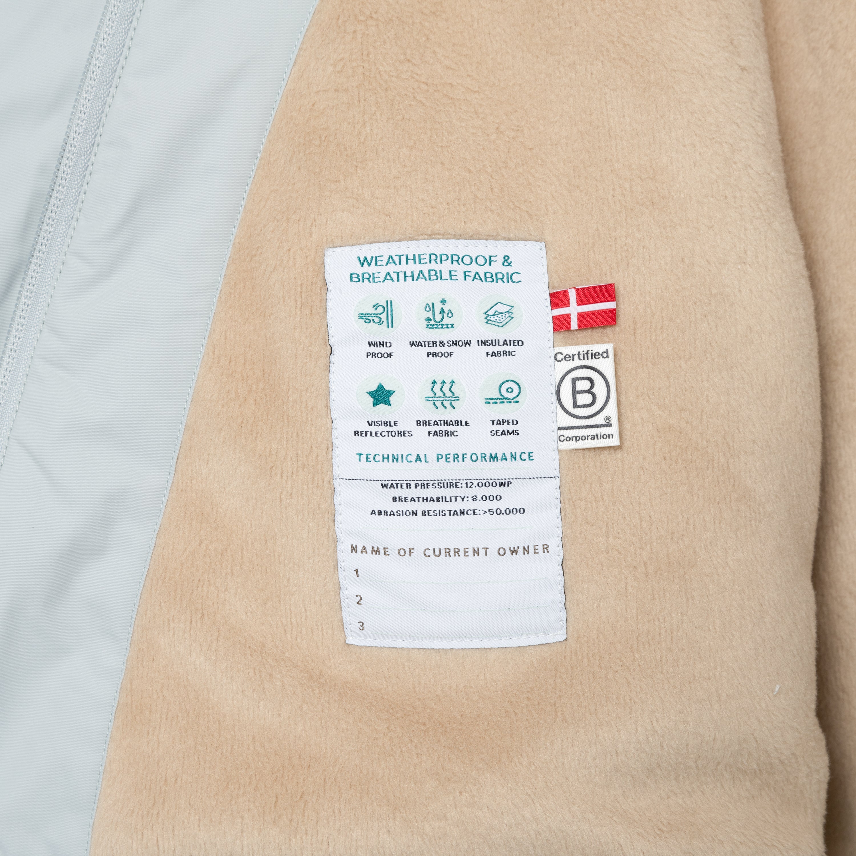 MATWANG fleeceforet vinterjakke. GRS