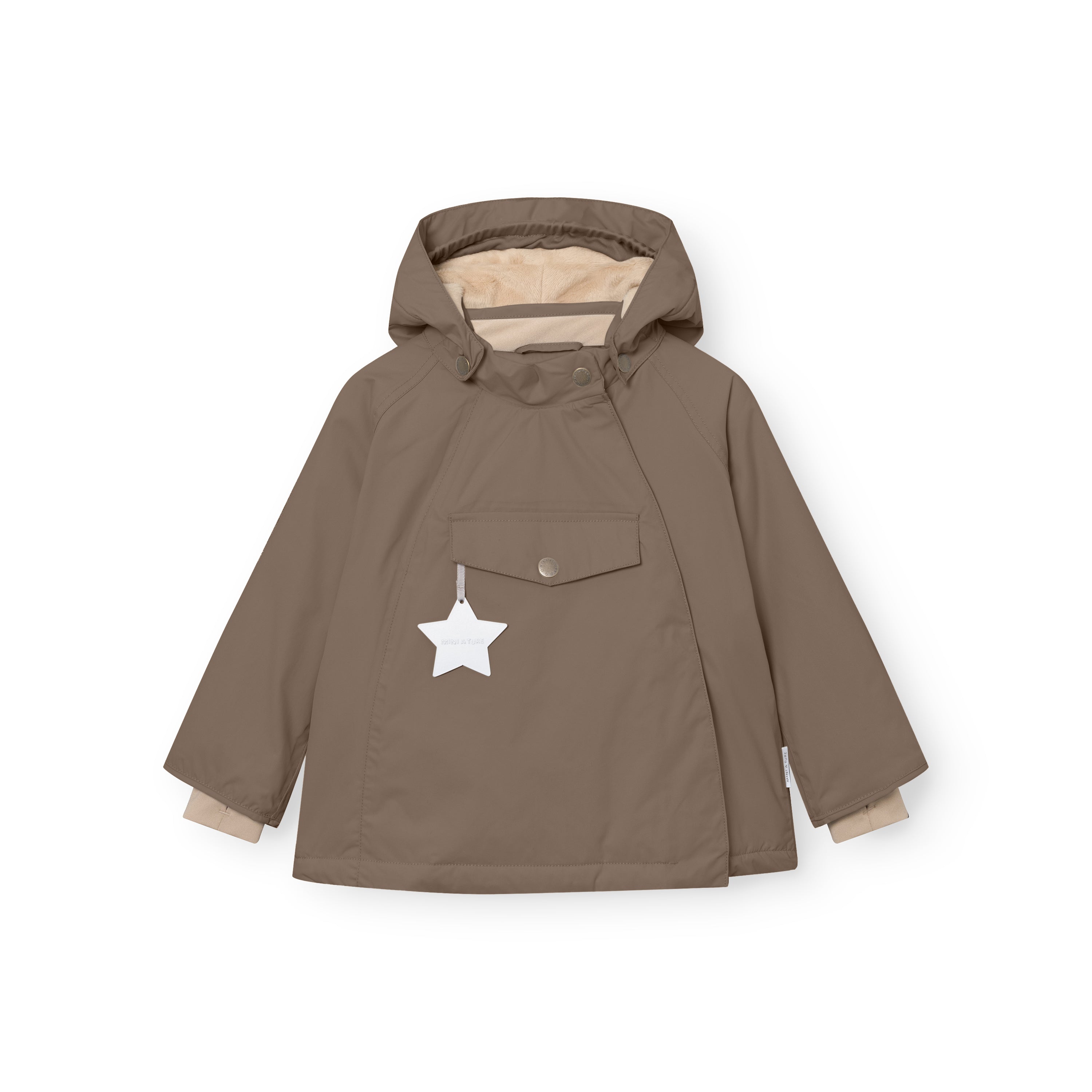 MATWANG fleeceforet vinterjakke. GRS