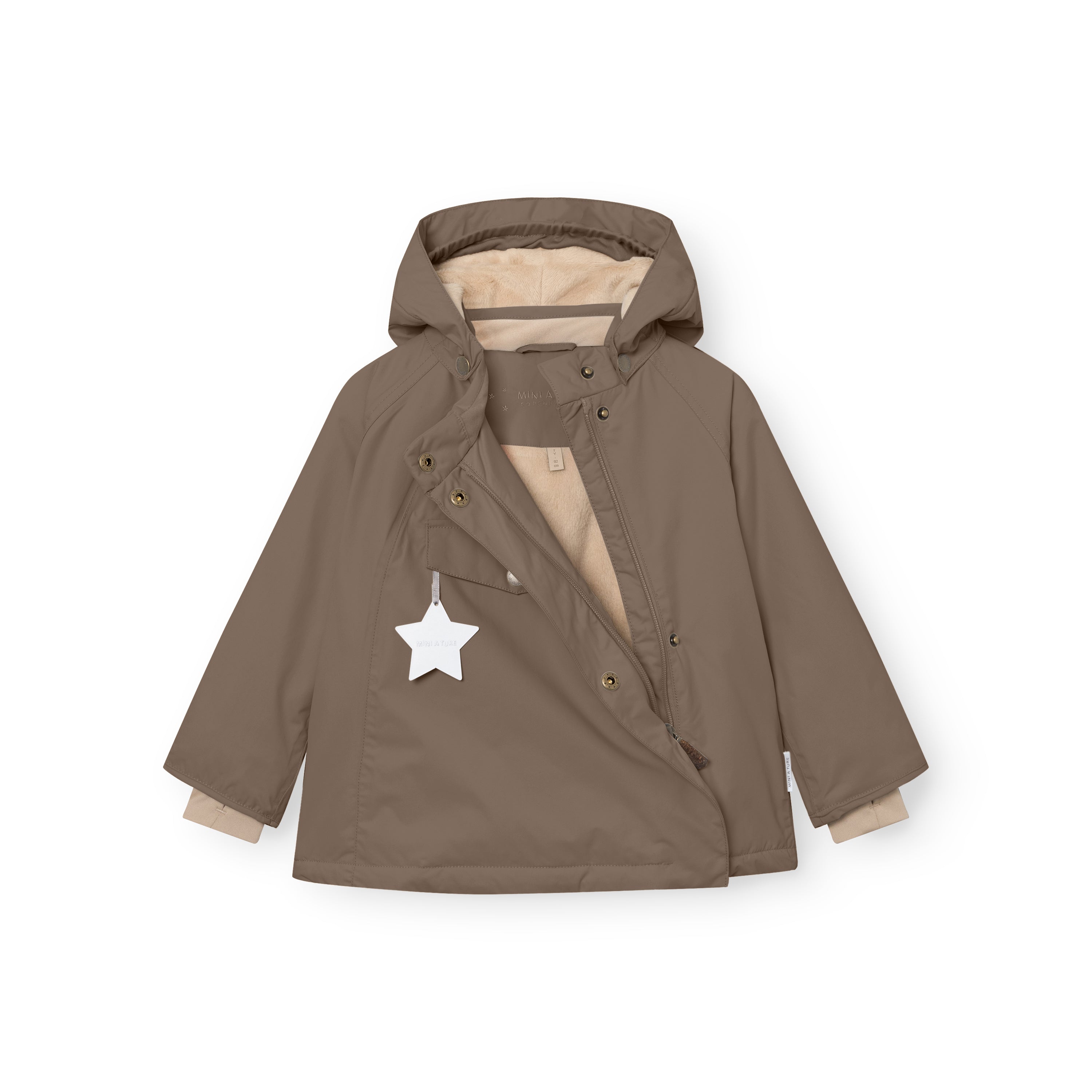 MATWANG fleeceforet vinterjakke. GRS