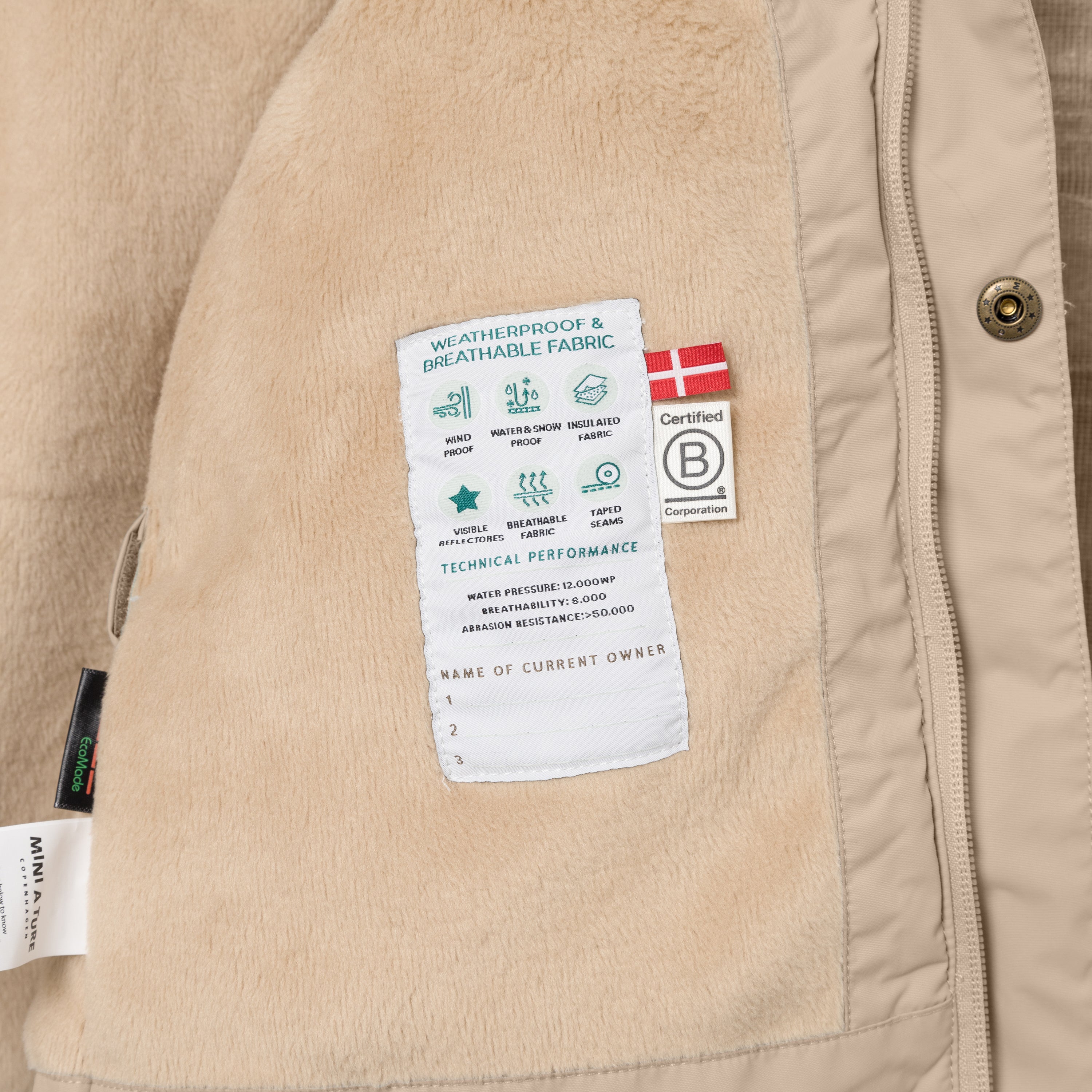 MATWALLY fleeceforet vinterjakke. GRS