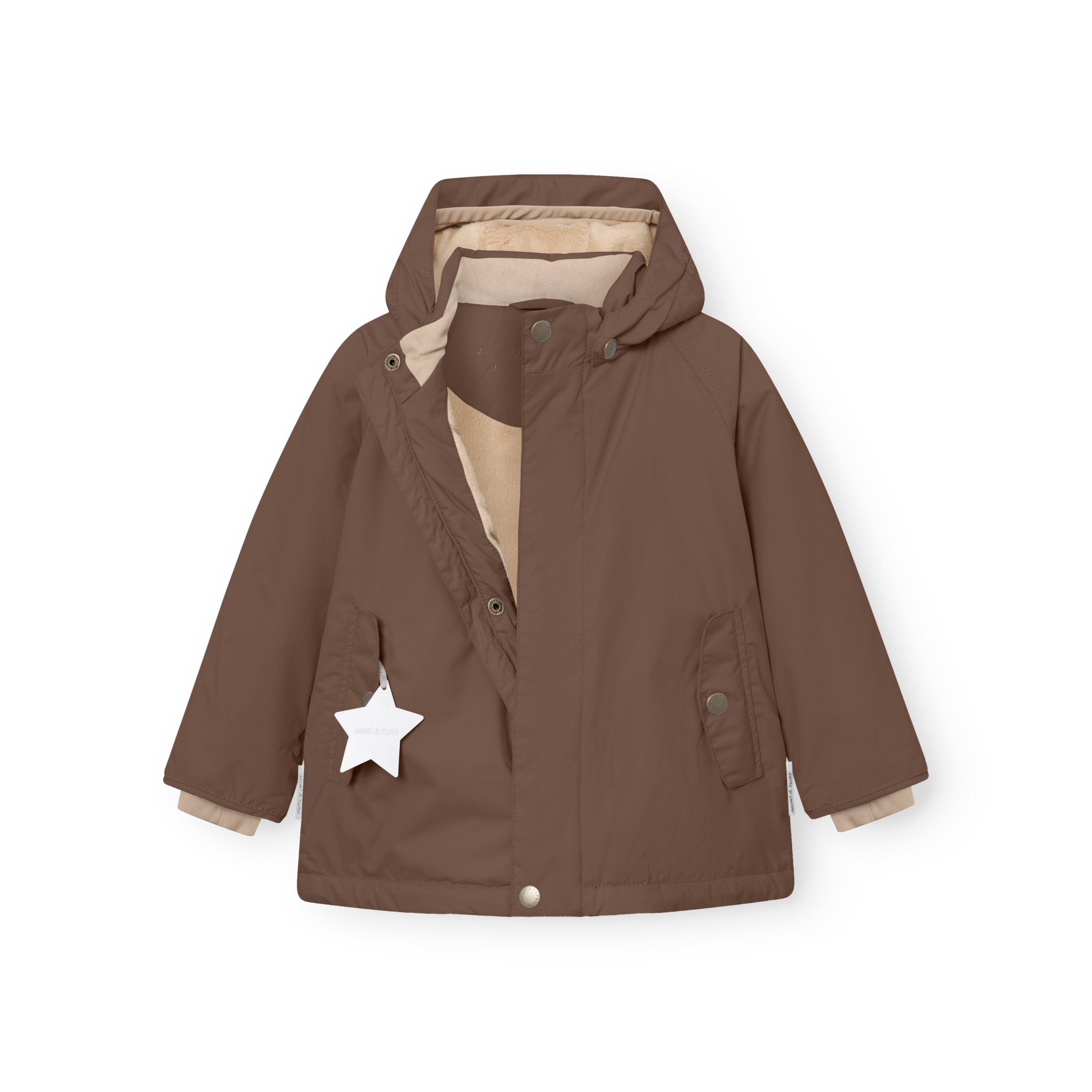 MATWALLY fleeceforet vinterjakke. GRS