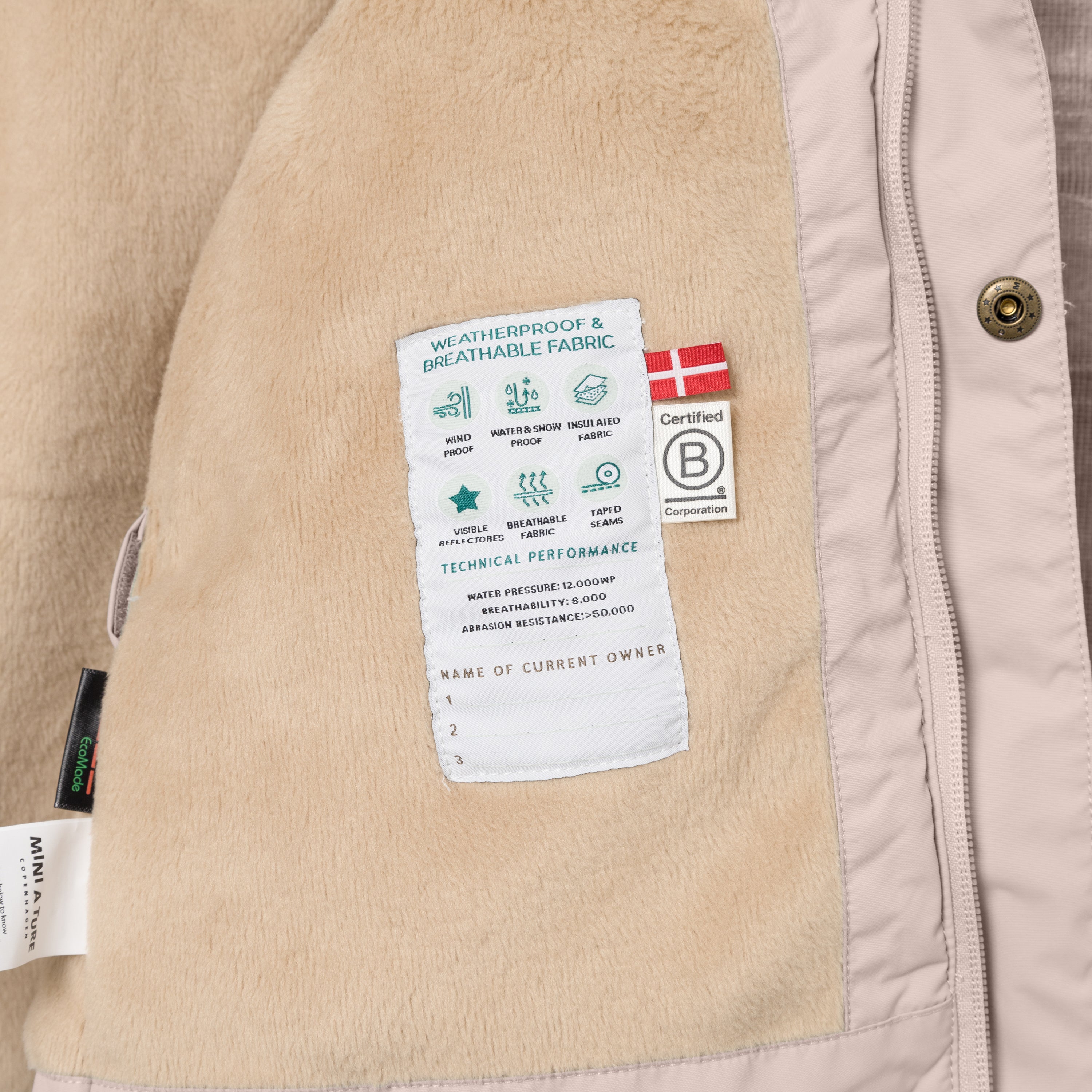 MATWALLY fleeceforet vinterjakke. GRS