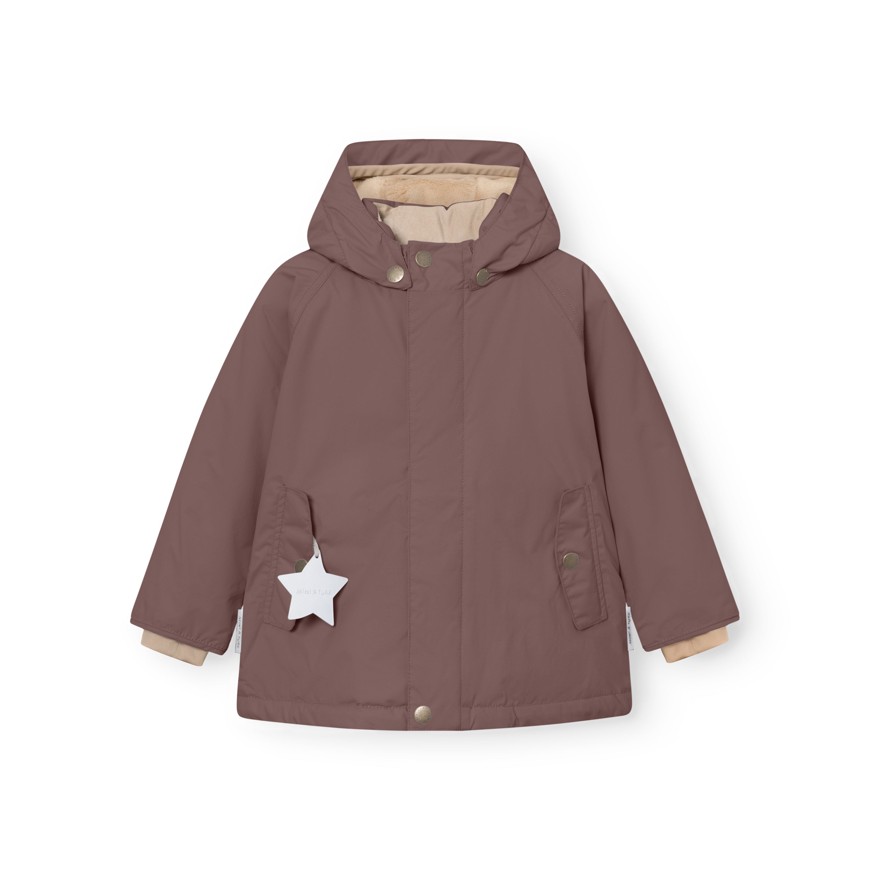 MATWALLY fleeceforet vinterjakke. GRS