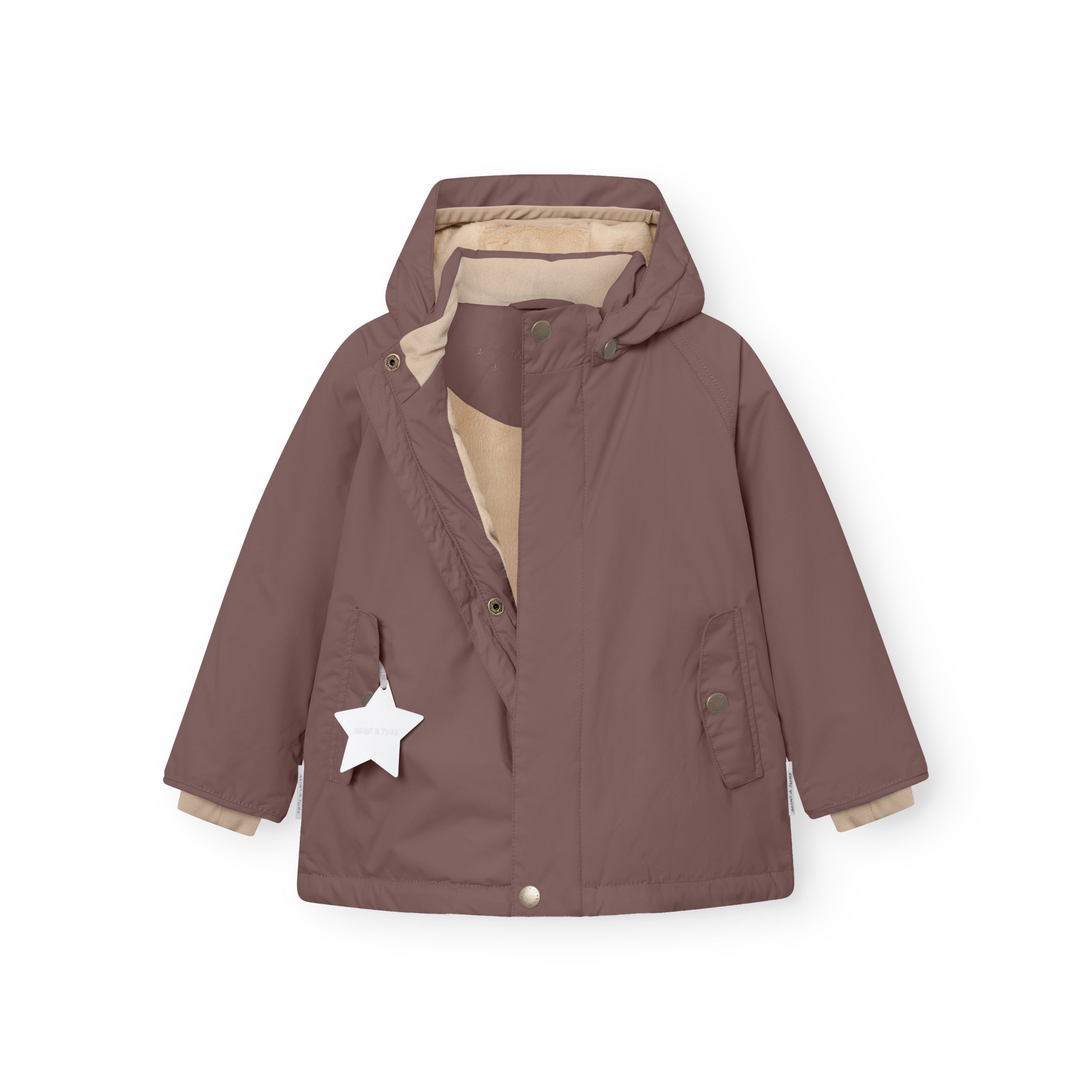 MATWALLY fleeceforet vinterjakke. GRS