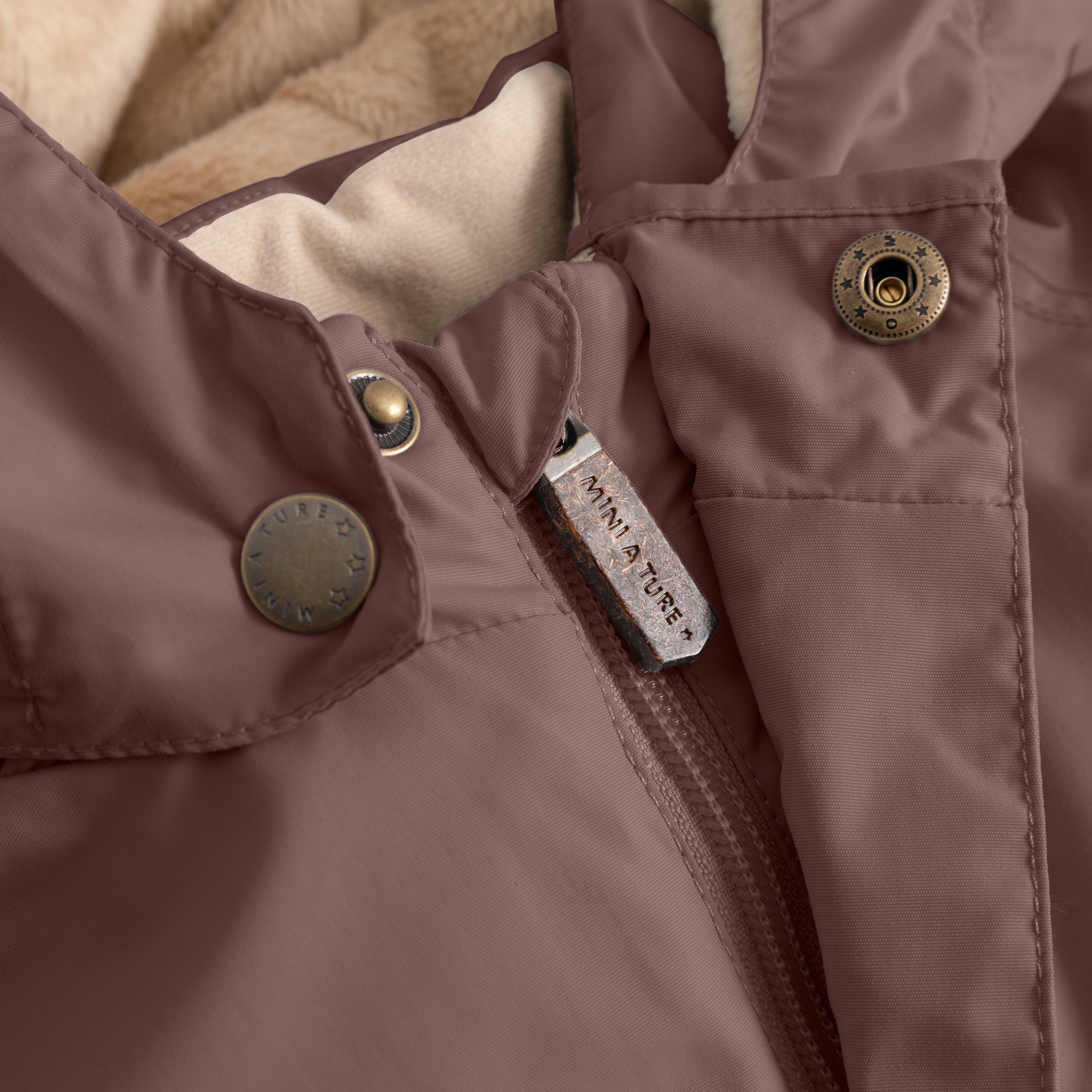 MATWALLY fleeceforet vinterjakke. GRS