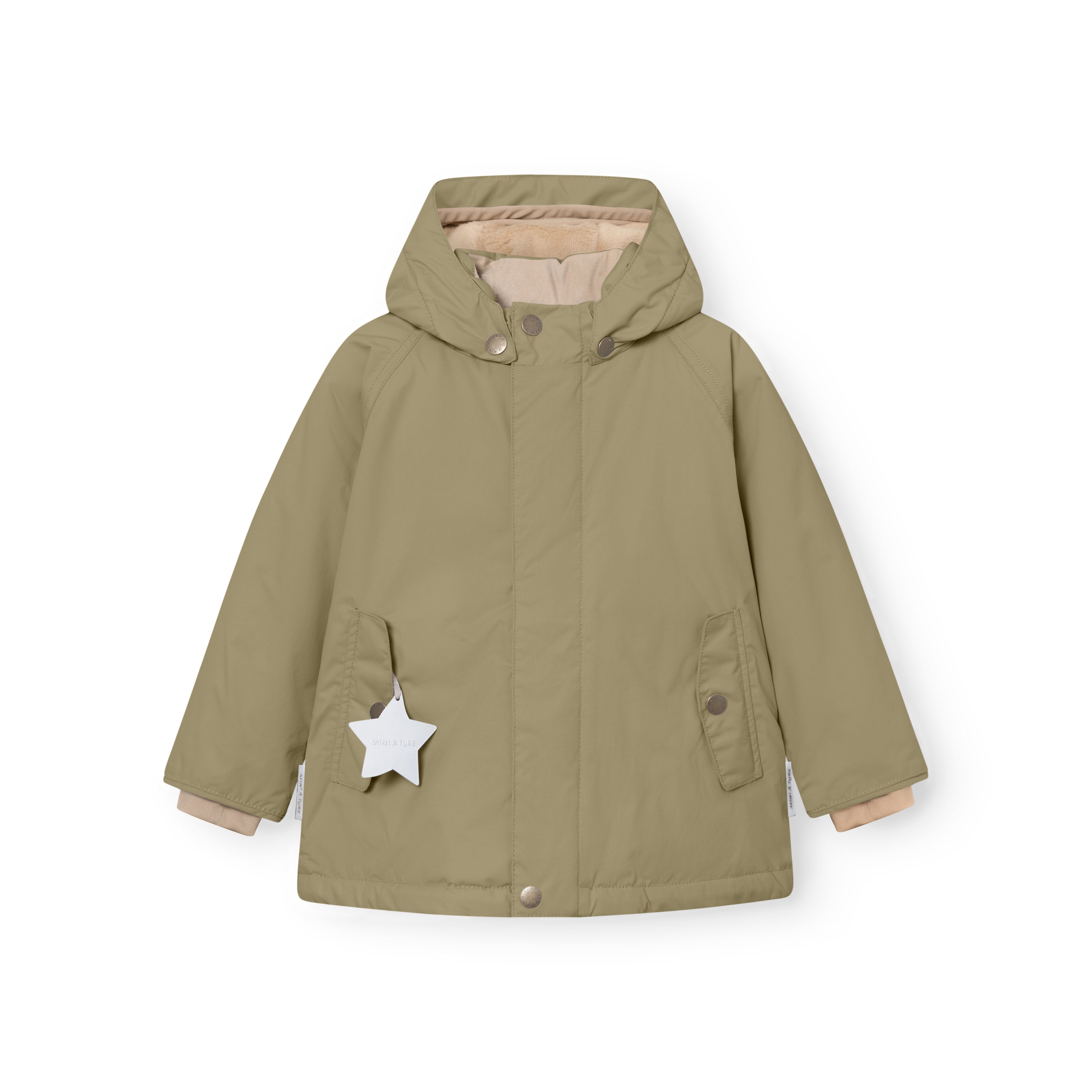 MATWALLY fleeceforet vinterjakke. GRS