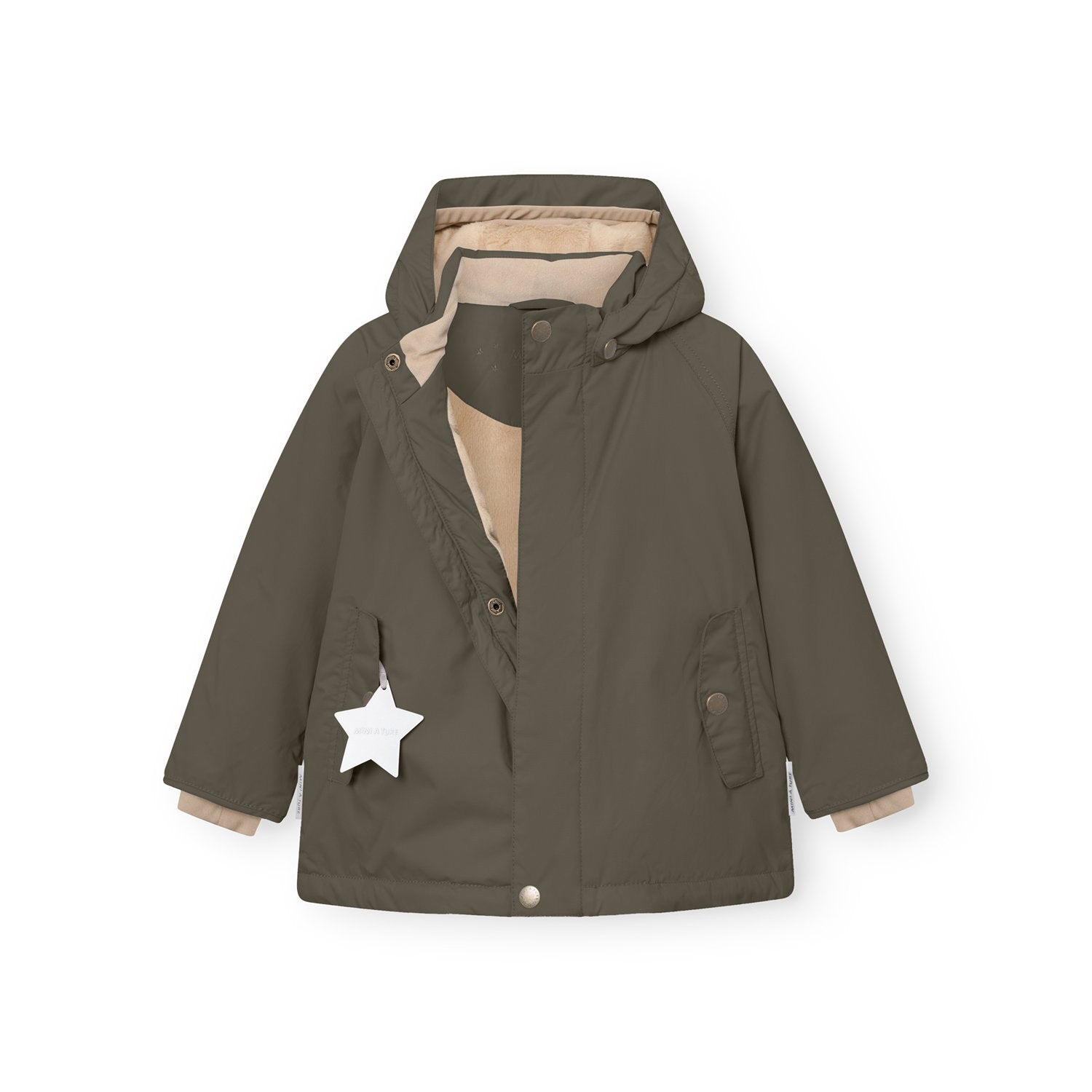 MATWALLY fleeceforet vinterjakke. GRS