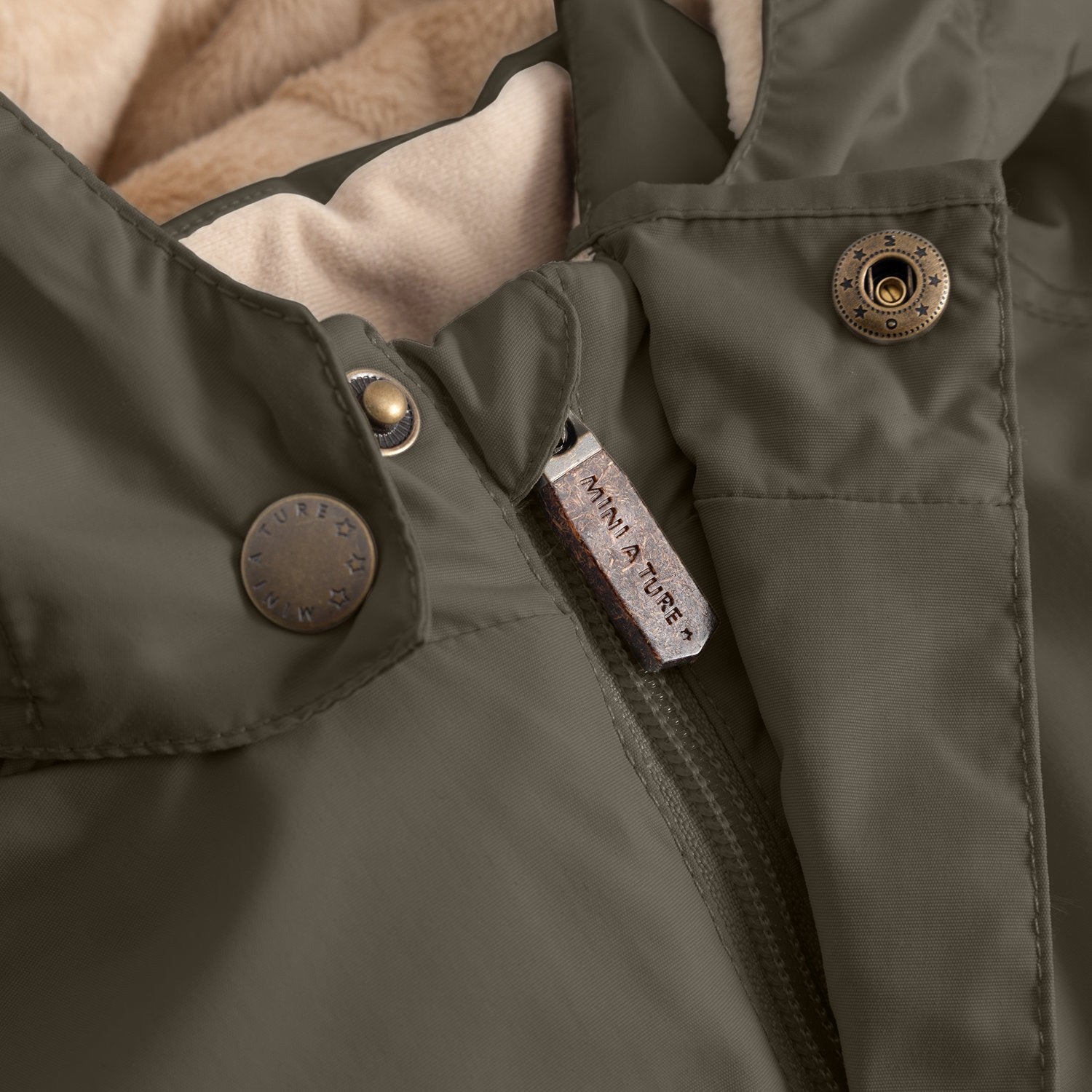 MATWALLY fleeceforet vinterjakke. GRS