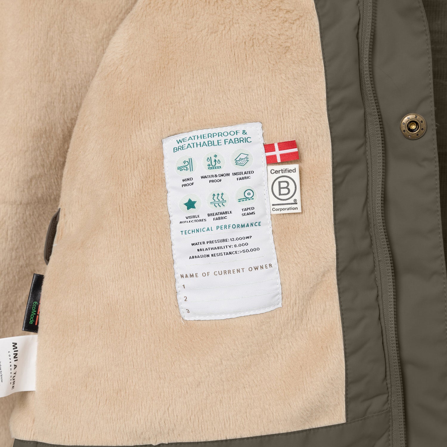 MATWALLY fleeceforet vinterjakke. GRS