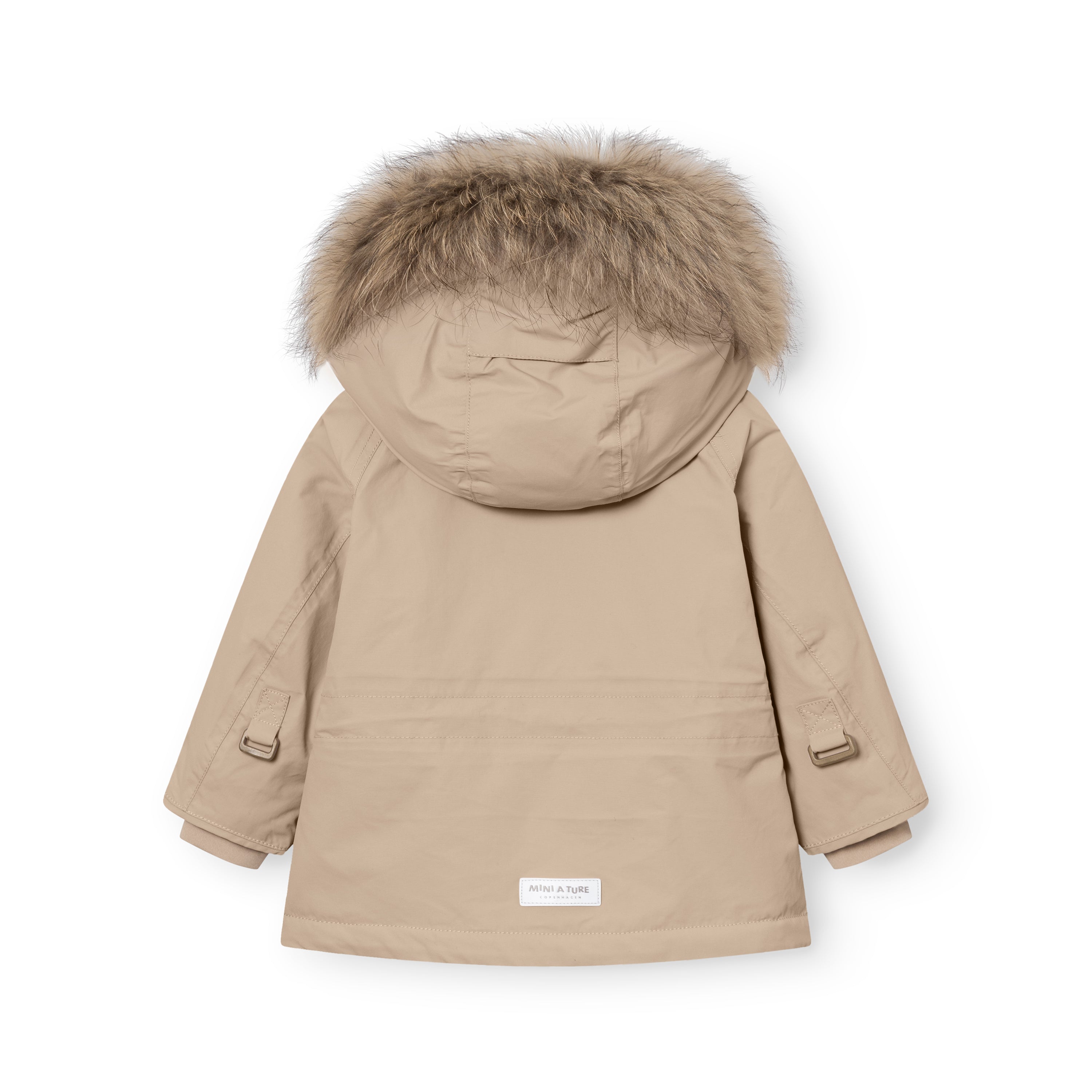 MATWALLY fleeceforet vinterjakke med pels. GRS