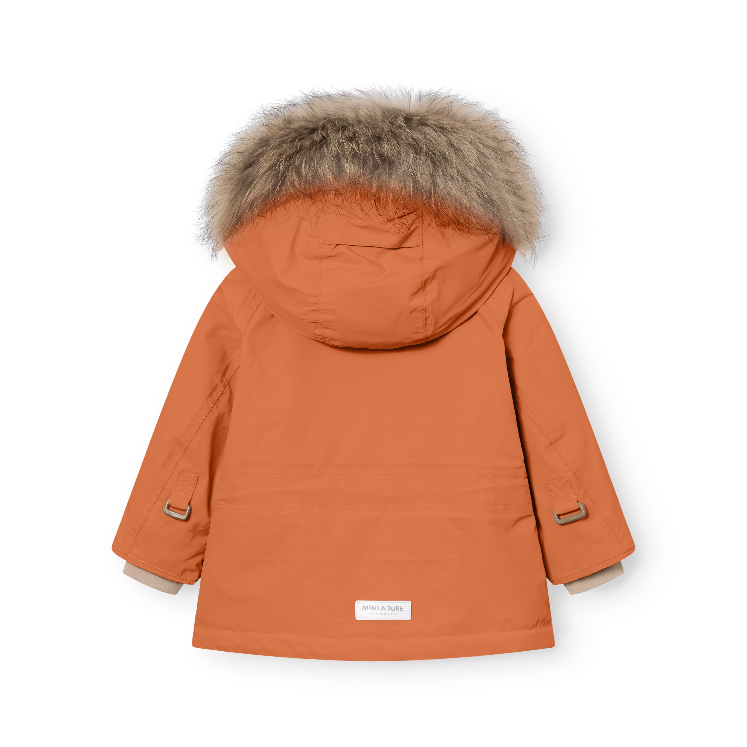 MATWALLY fleeceforet vinterjakke med pels. GRS