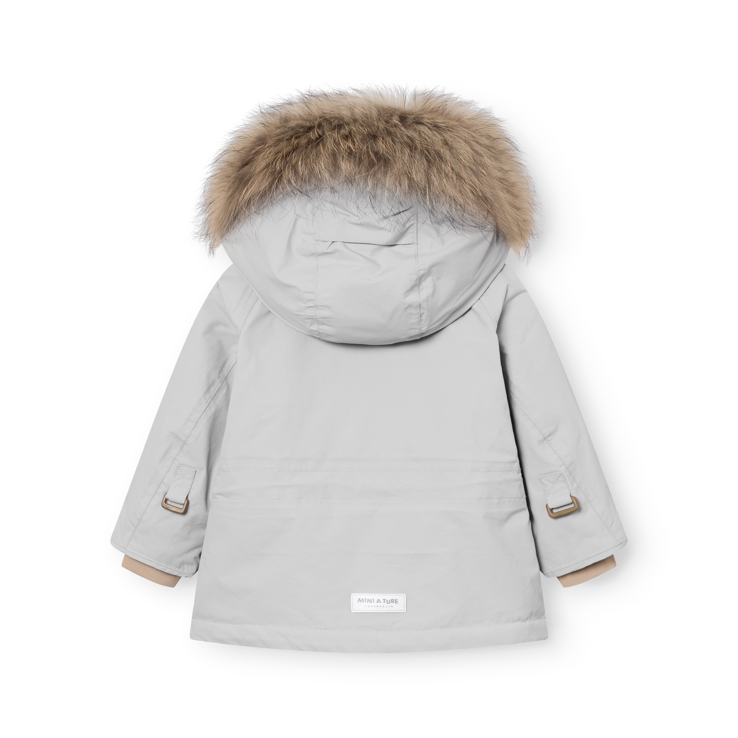 MATWALLY fleeceforet vinterjakke med pels. GRS