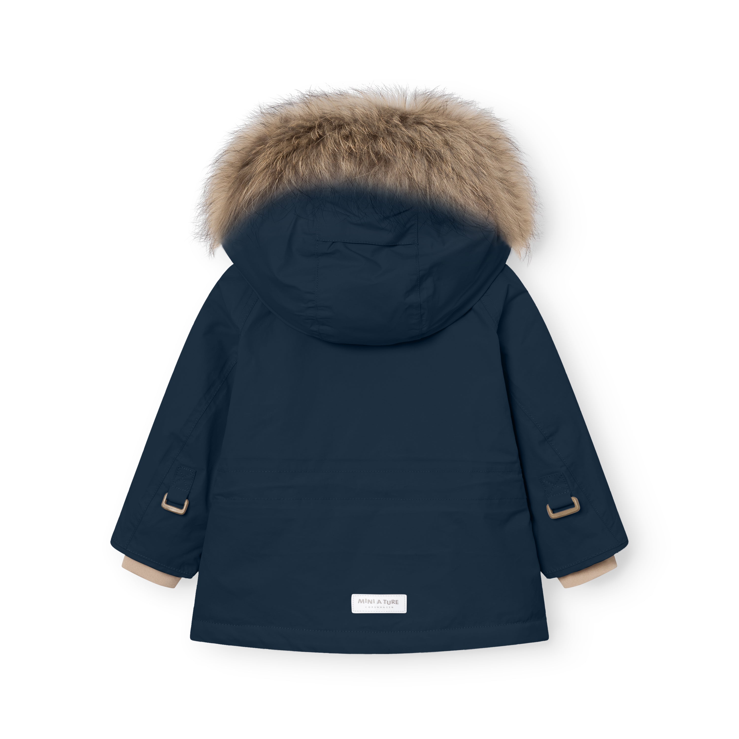 MATWALLY fleeceforet vinterjakke med pels. GRS