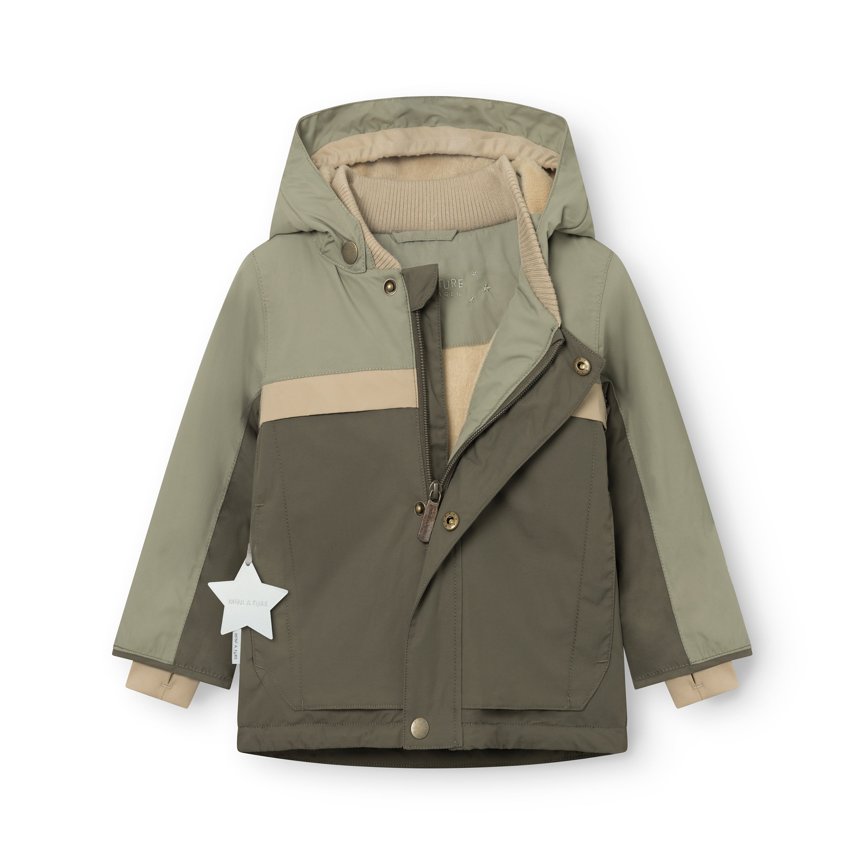 MATWALDO fleeceforet vinterjakke. GRS